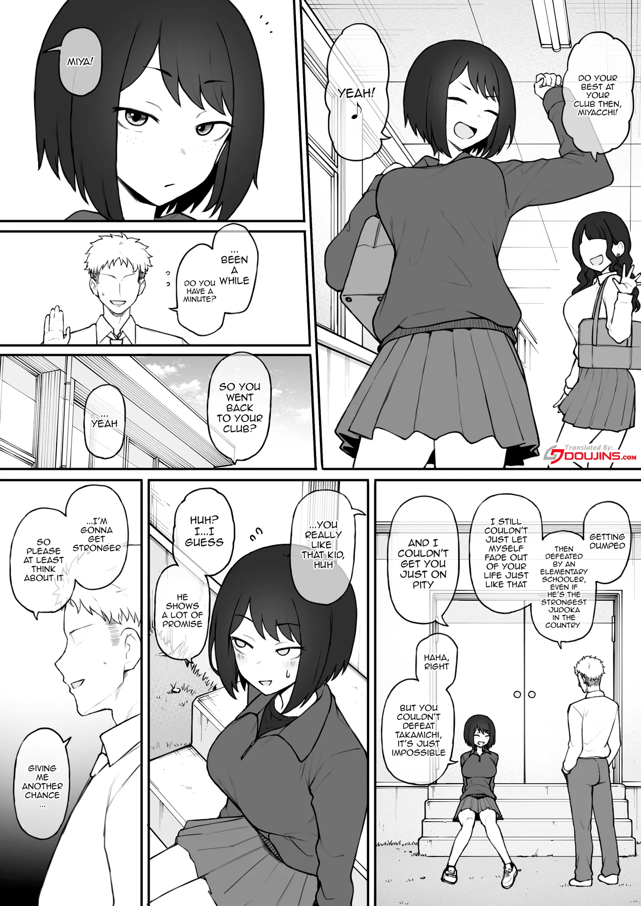Boyish Sisters Fall in Love with Dick Part 2 - Page 1