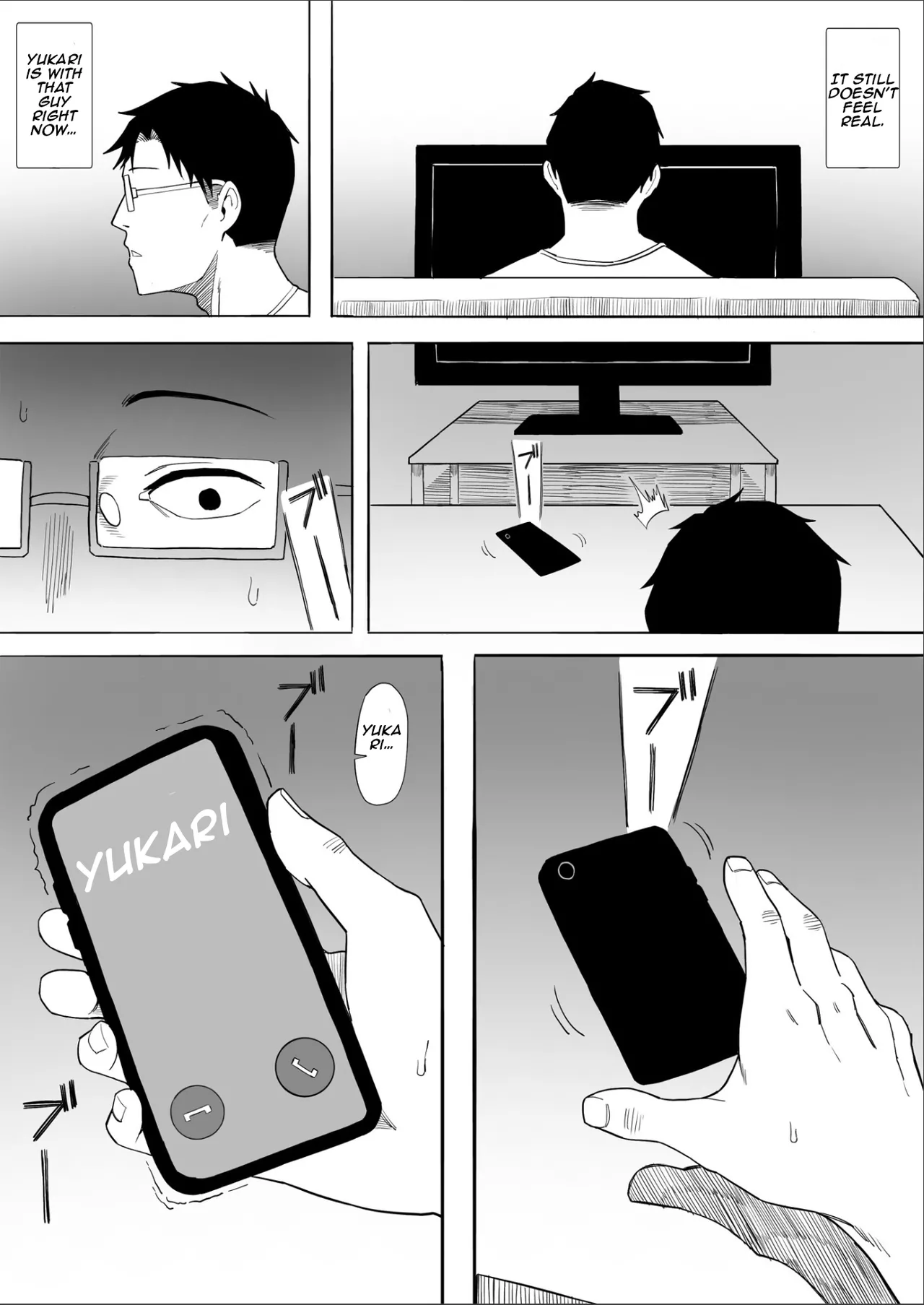 [Tomato Can Souko] Hitozuma Yukari-san NTR | Married Woman Yukari-san NTR [English] [Aishi21] page 24 original parody - milf sweating hentai manga - read online free