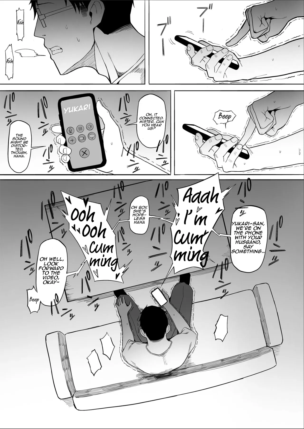 [Tomato Can Souko] Hitozuma Yukari-san NTR | Married Woman Yukari-san NTR [English] [Aishi21] page 25 original parody - milf sweating hentai manga - read online free