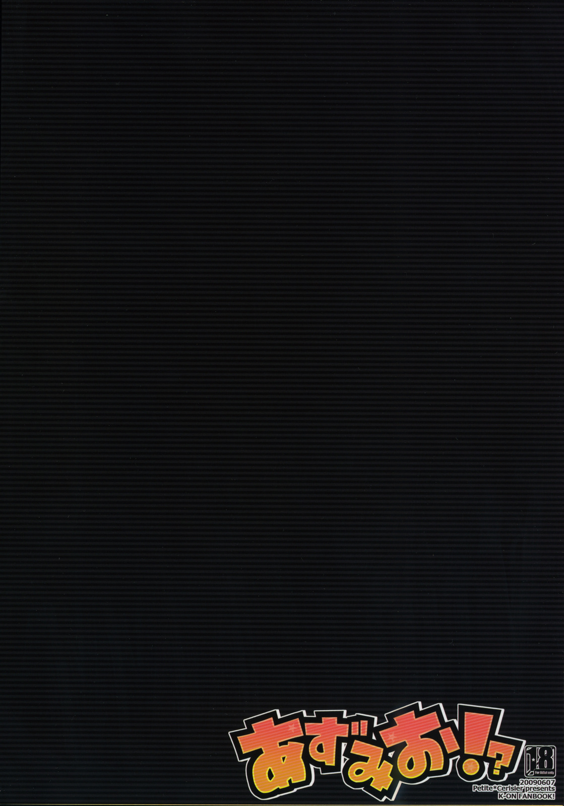 Azu-Mio!? page 18 featuring azusa nakano k-on parody - group females only hentai manga - read online free