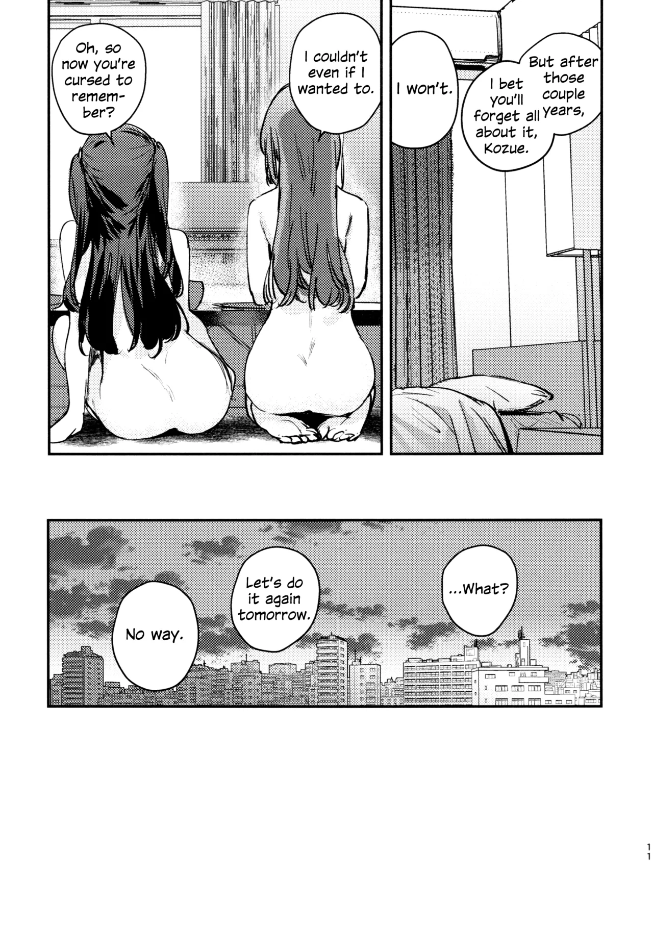 Goodbye, Irregular page 12 featuring kozue otomune love live hasunosora jogakuin school idol club parody - kissing females only hentai manga - read online free