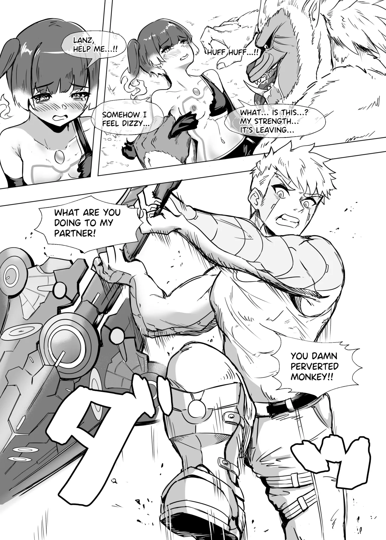 Lanz X Sena Voltage of Two page 13 featuring sena xenoblade chronicles 3 parody - stockings small breasts hentai manga - read online free