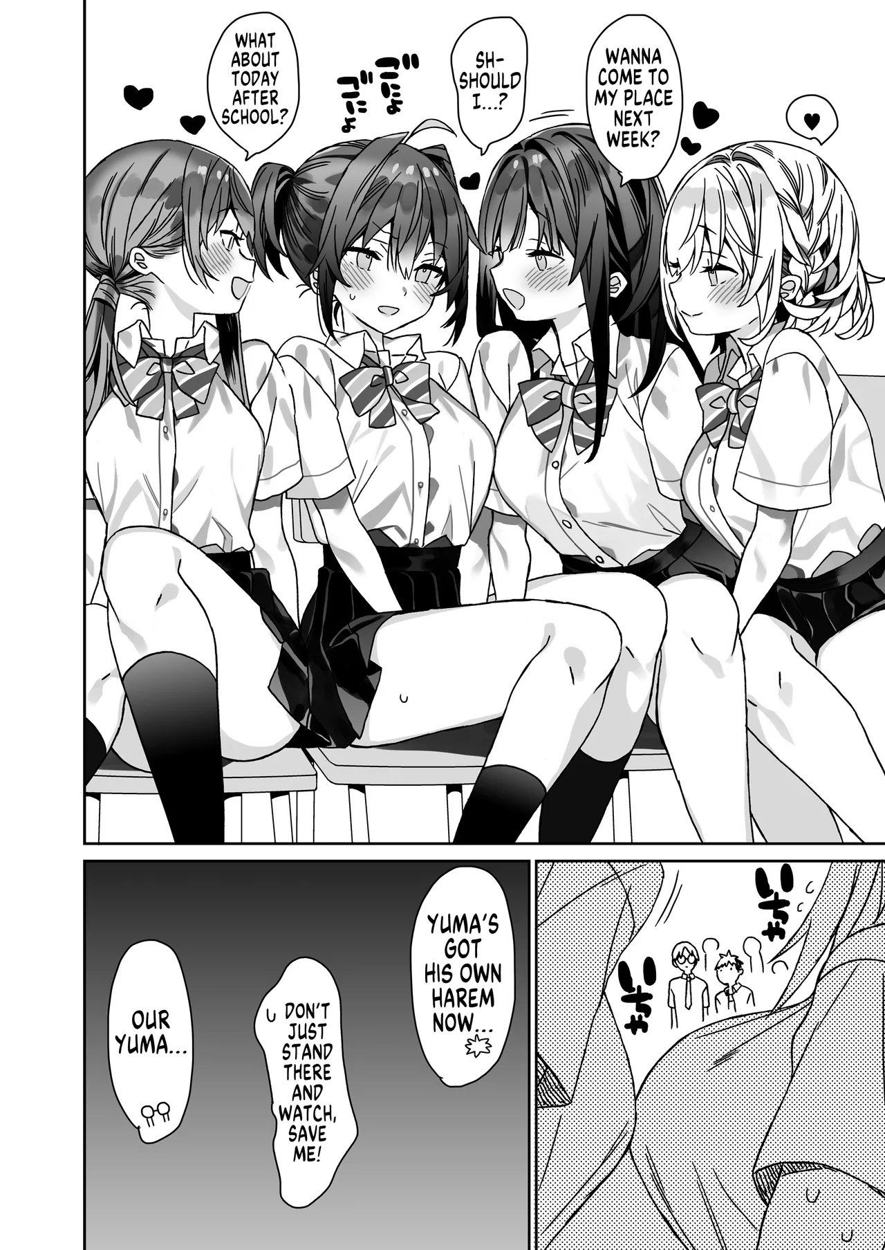 Nyotaika Shita Ore no Tadareta Gakusei Seikatsu IF | My Debauched Student Life after Turning into a Girl: IF page 31 original parody - kissing swimsuit hentai manga - read online free