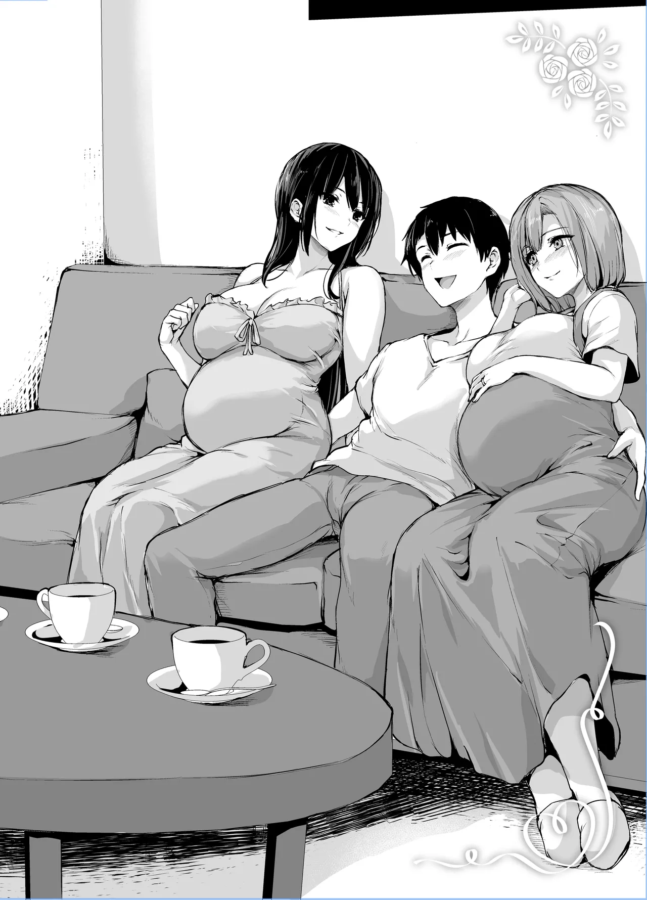 Kyonyuu ga 2 Nin Inai to Bokkishinai Otto no Tame ni Tomodachi o Tsuretekita Tsuma Soushuuhen｜為了沒有兩個巨乳就無法勃起的丈夫妻子帶來了自己的朋友總集篇 page 223 original parody - business suit milf hentai manga - read online free