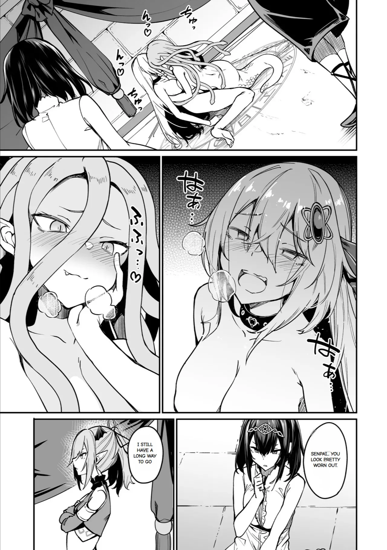 Furou Fushi Shoujo no Naedoko Ryokouki - The Nursery Travel Report by a Immortality Girl. 3 page 15 original parody - wings monster girl hentai manga - read online free