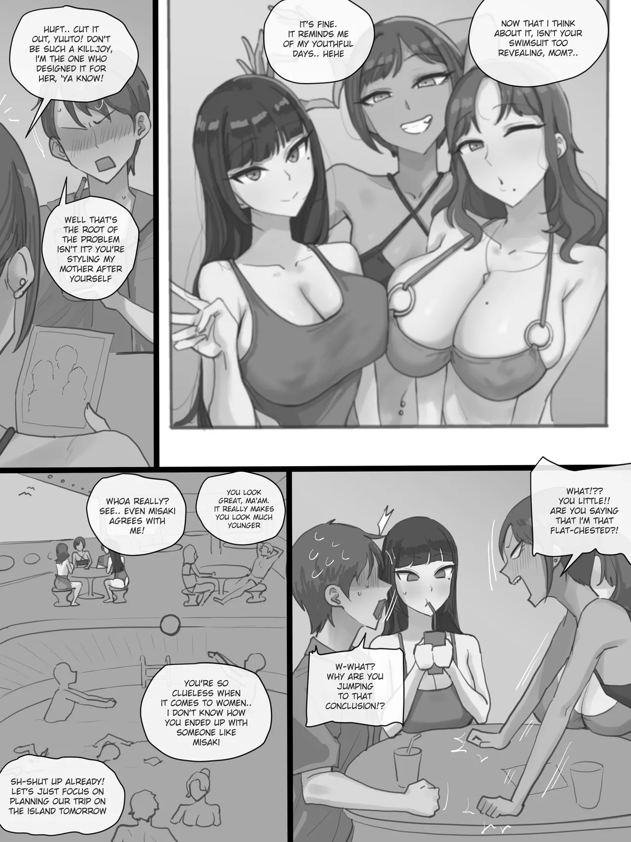 Paradise page 14 original parody - squirting milf hentai manga - read online free