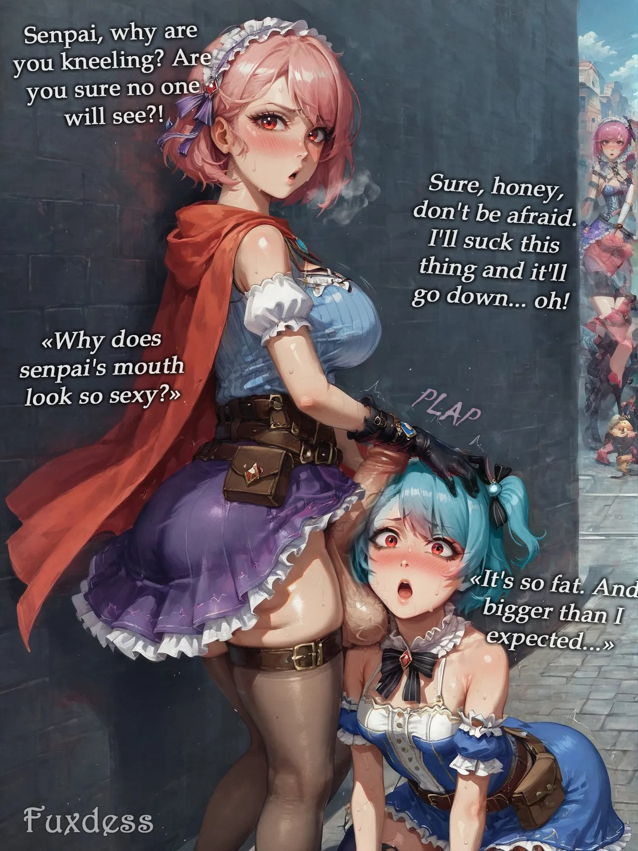 Page 22 of Potion show worker accidentally becomes a horribly sexy futanari monster! By Fuxdess, Part 2 [Ai generated]