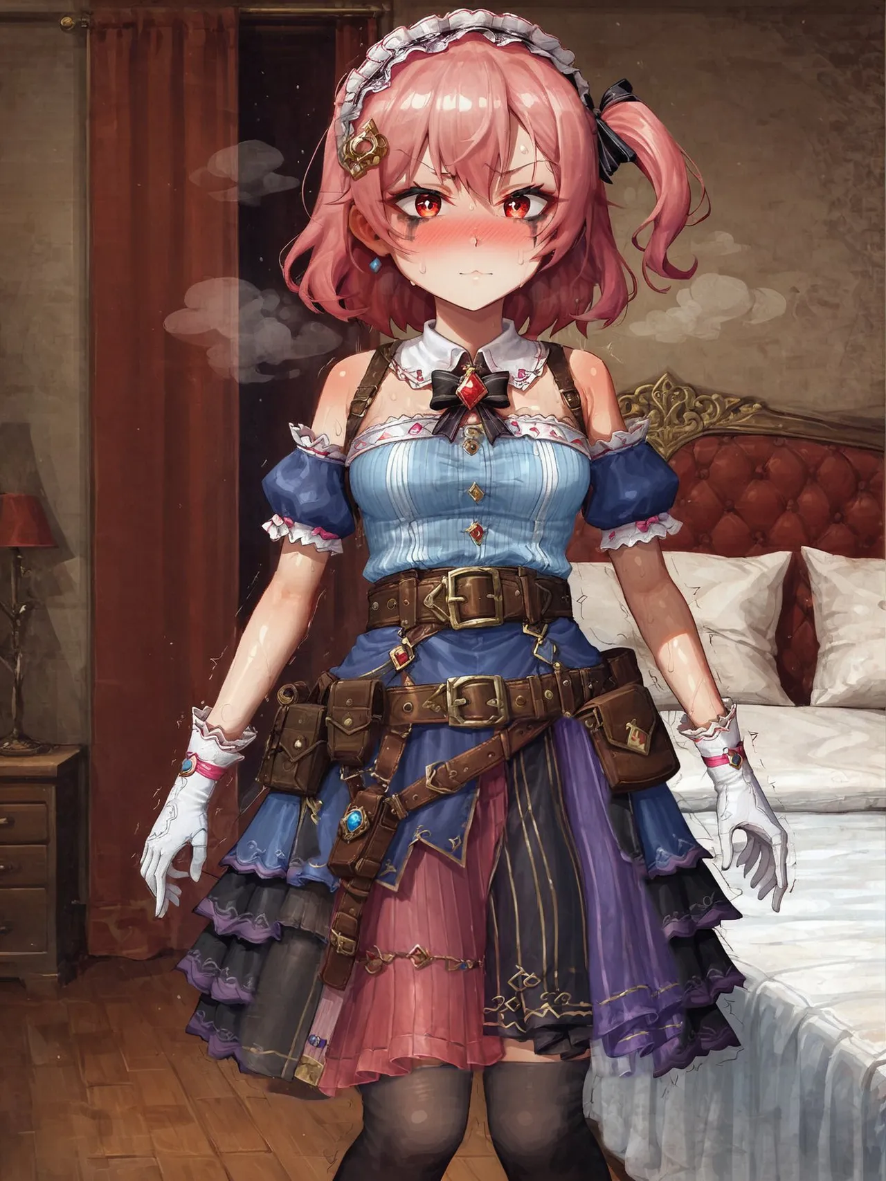 Page 40 of Potion show worker accidentally becomes a horribly sexy futanari monster! By Fuxdess, Part 2 [Ai generated]