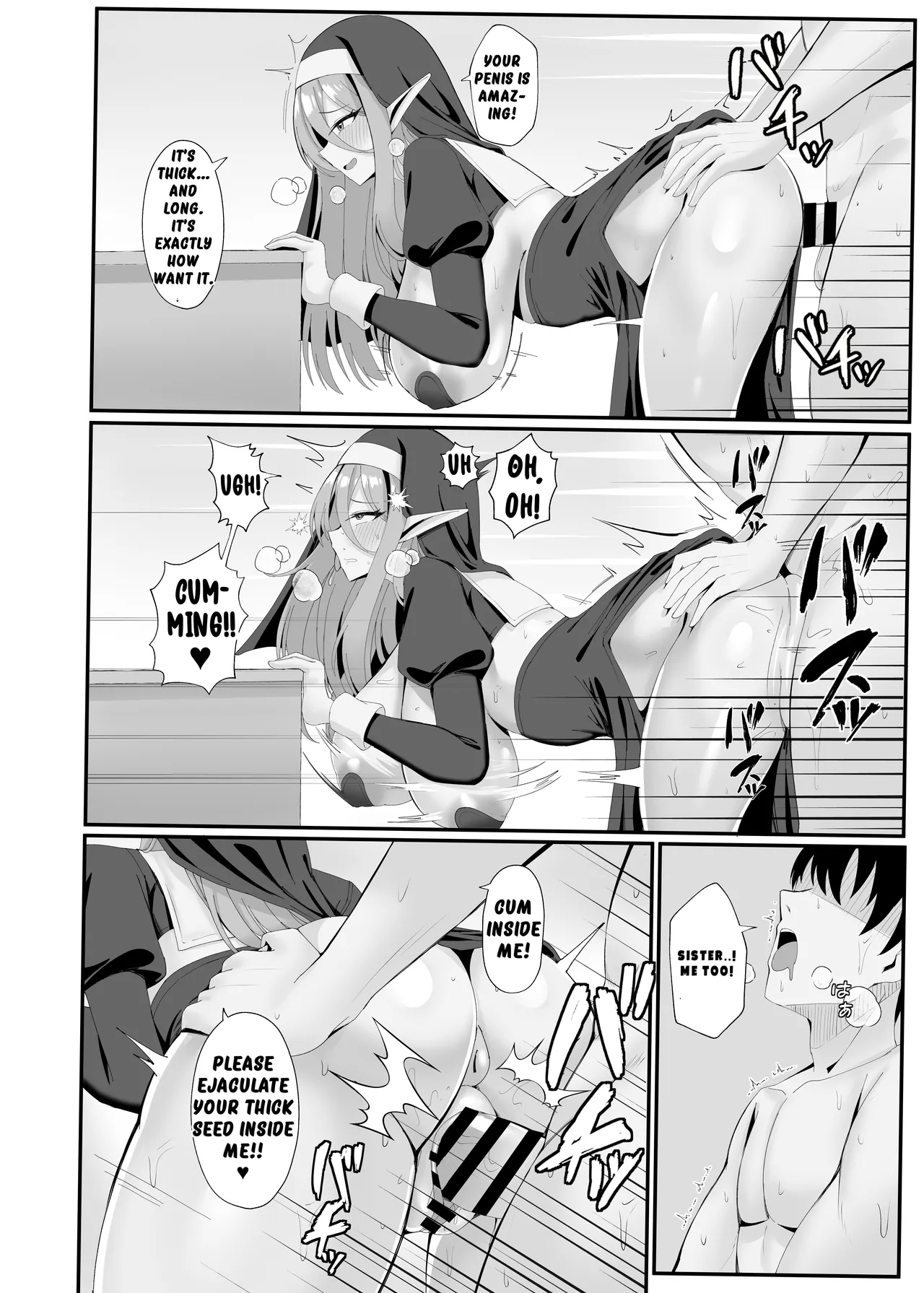 Hatsujouki no Elf Sister wa Mainichi Joukachuu | The Elf Sister in Heat is Aroused Every Day - Page 9