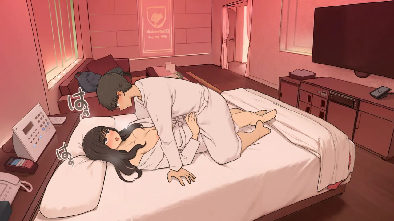 Osananajimi doshi, tere to kincho to gikochina-sa ga aritsutsu no hatsu rabuho page 9 original parody - kissing big breasts hentai manga - read online free