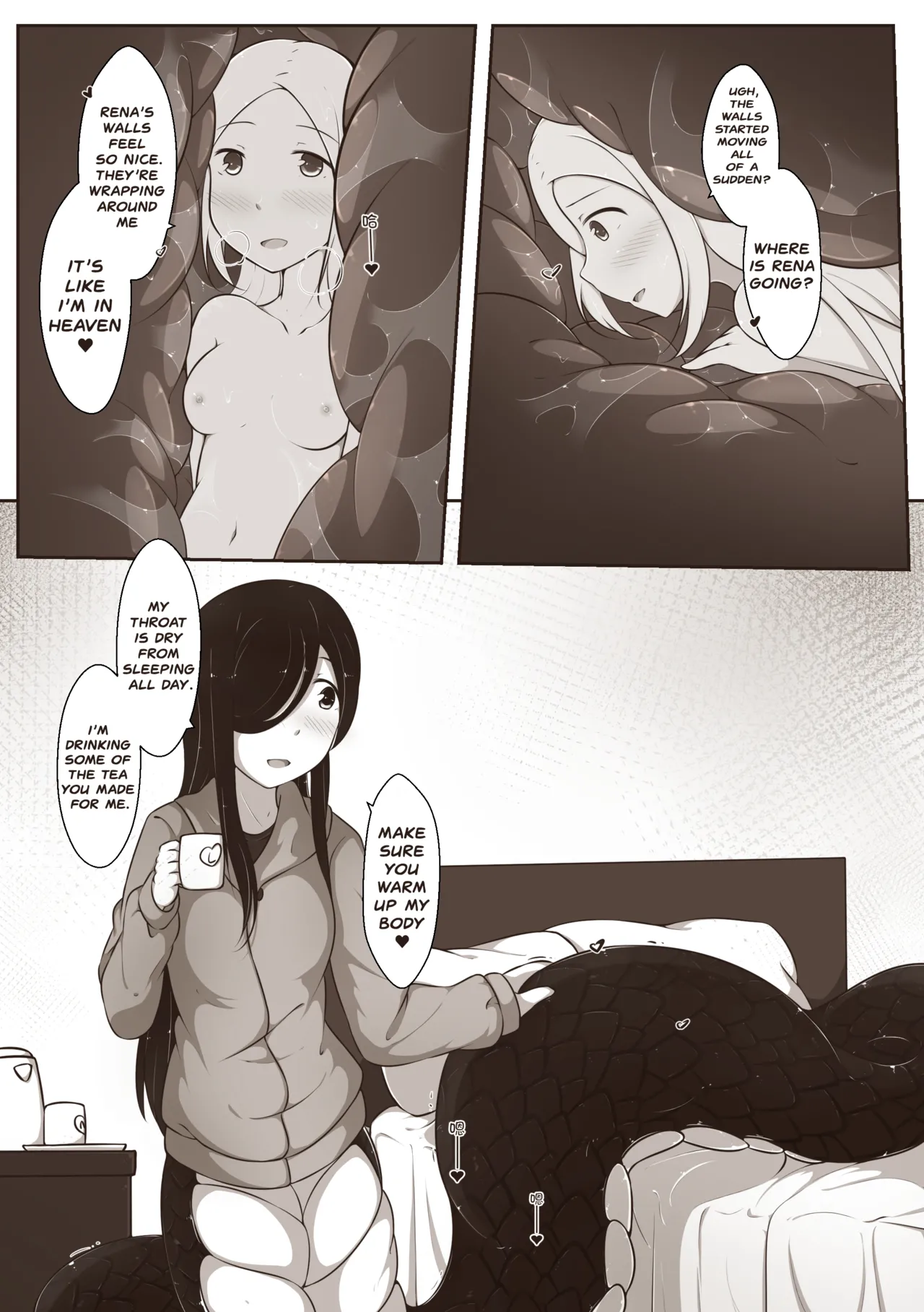 Black and White, You and Me 2 page 26 original parody - transformation monster girl hentai manga - read online free