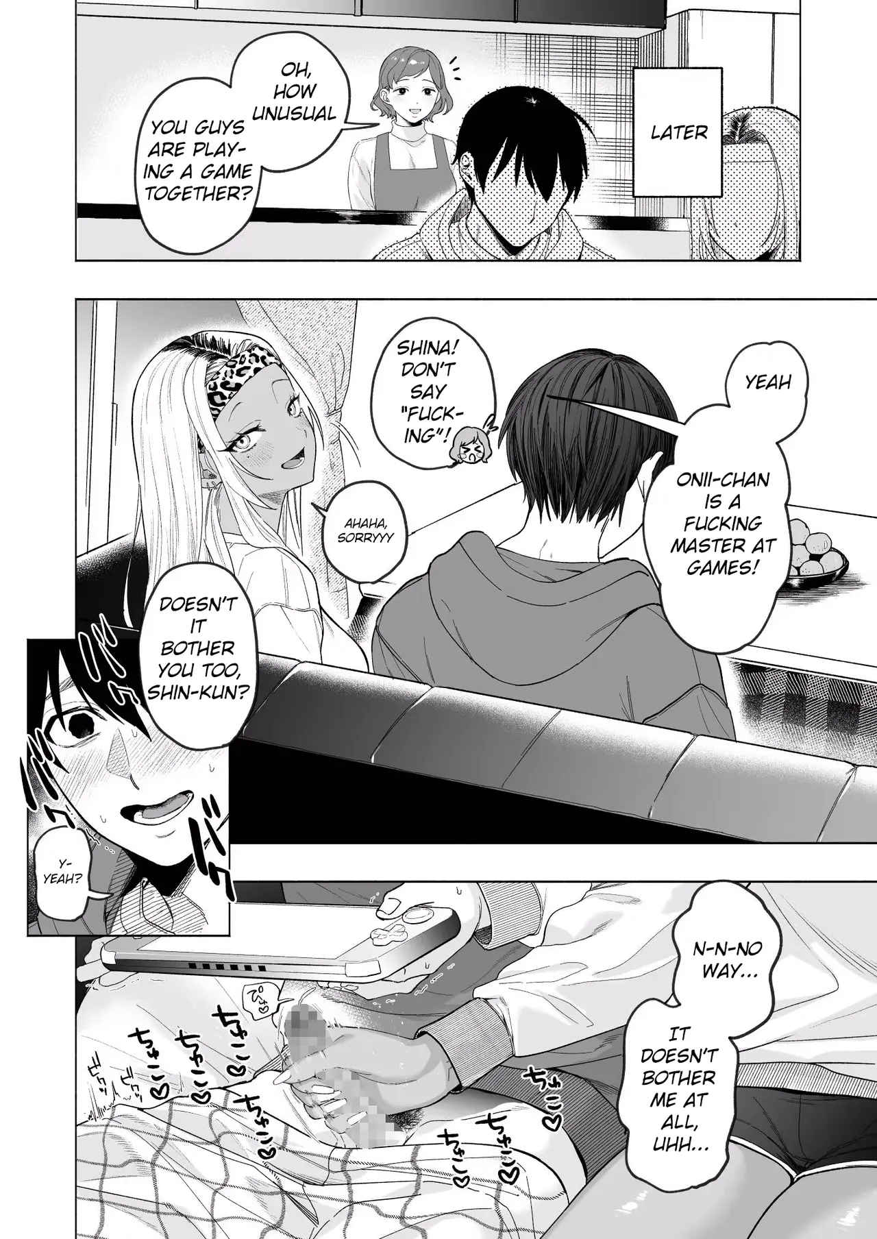 Kuro Gal Kyonyuu Gimai wa Boku o Yasashiku Sakusei Shitai - Page 21