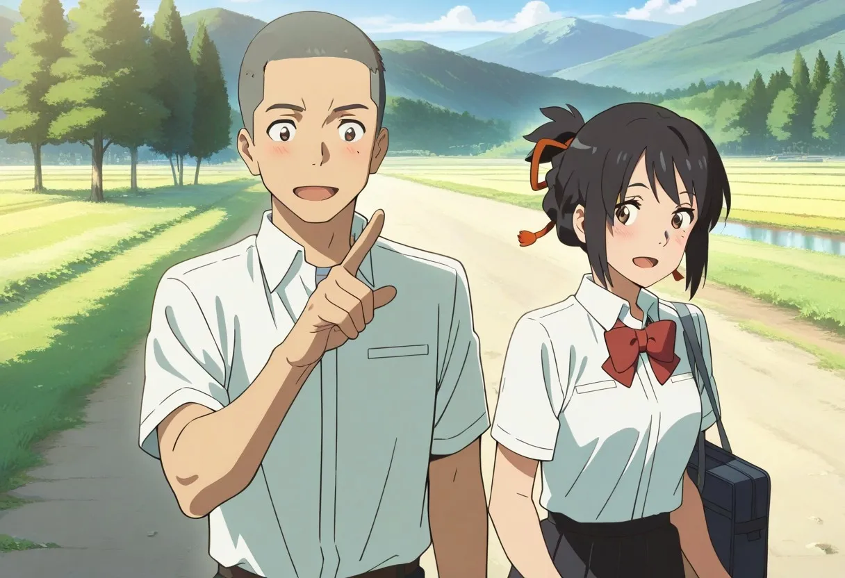 Mitsuha sex in the woods - Page 25