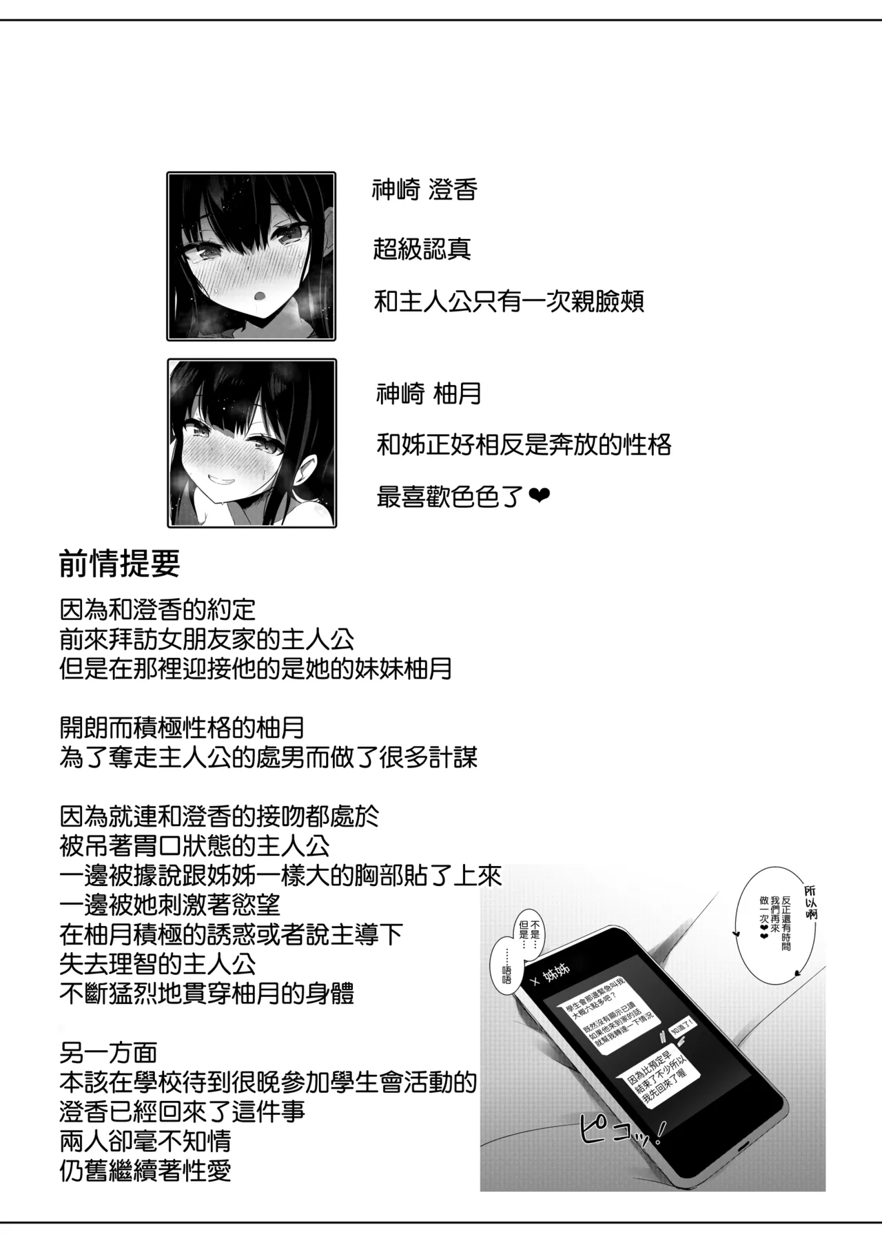 Page 2 of [Urahara Doll (Viali)] Kanojo no Imouto no Yuuwaku ni wa Katenai 2 [Chinese][Amerins漢化]