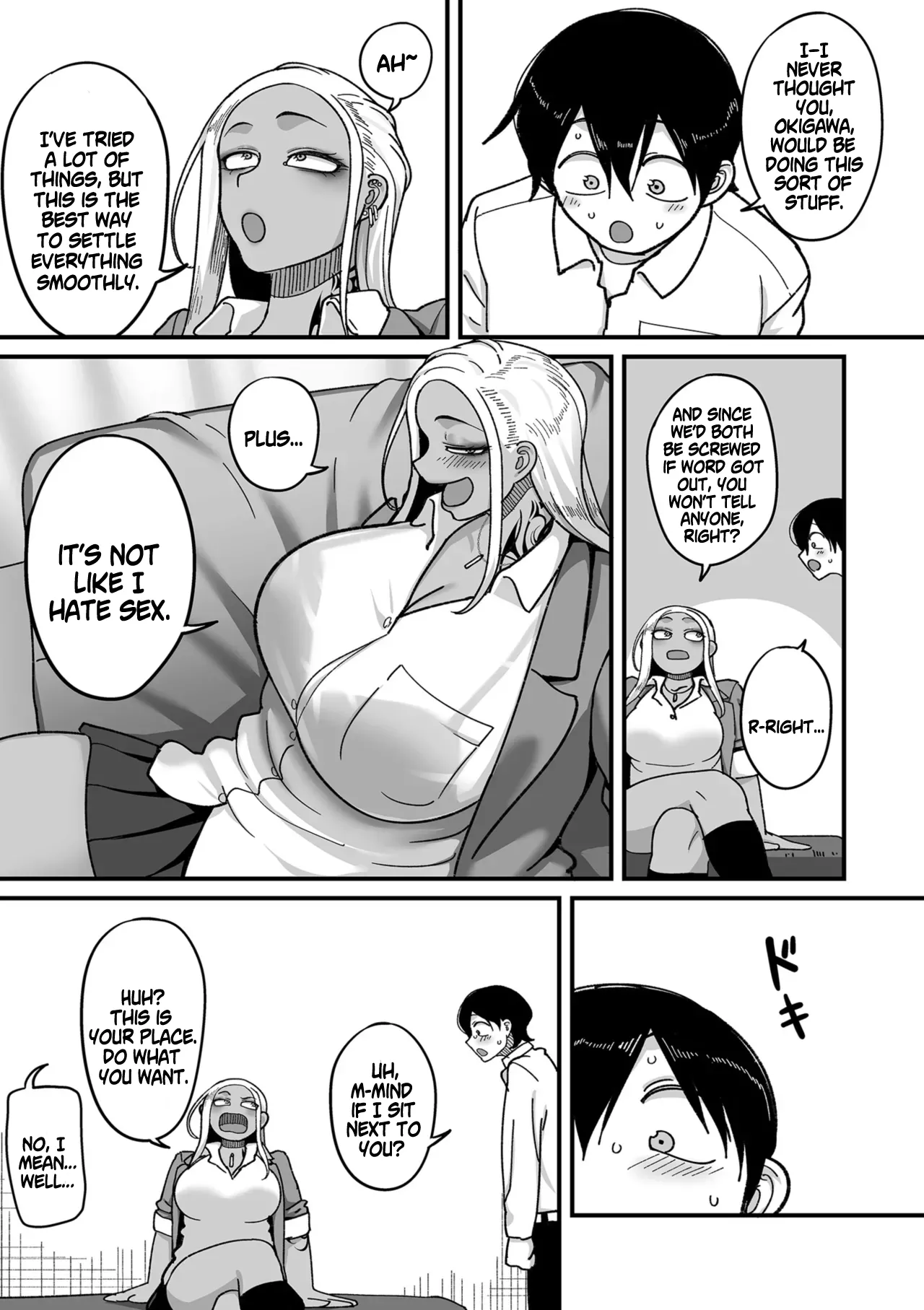 Page 11 of [Yamamoto Zenzen] School Prostitution Journal (Comix) - Chapter 1: Kuro Gyaru Delinquent Okigawa (COMIC Kuriberon DUMA 2025-09 Vol.76) [English] [SS22]