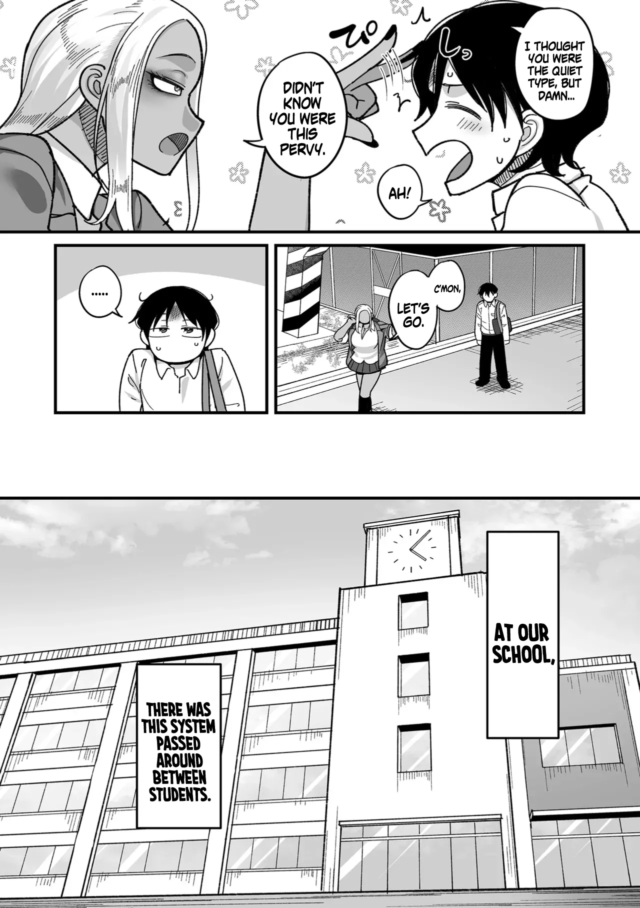 Page 4 of School Prostitution Journal (Comix) - Chapter 1: Kuro Gyaru Delinquent Okigawa