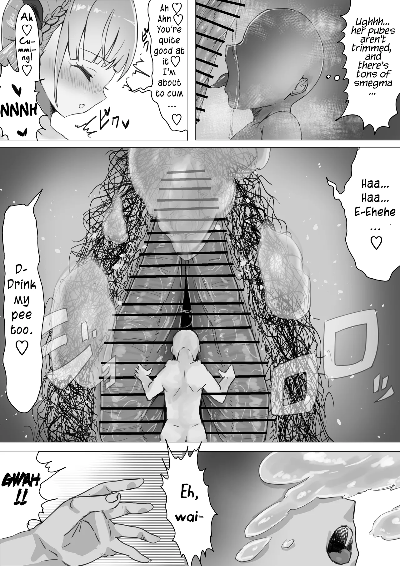 Page 2 of [Kurotani Crowa] Minato Aqua Size Fetish Manga [English]