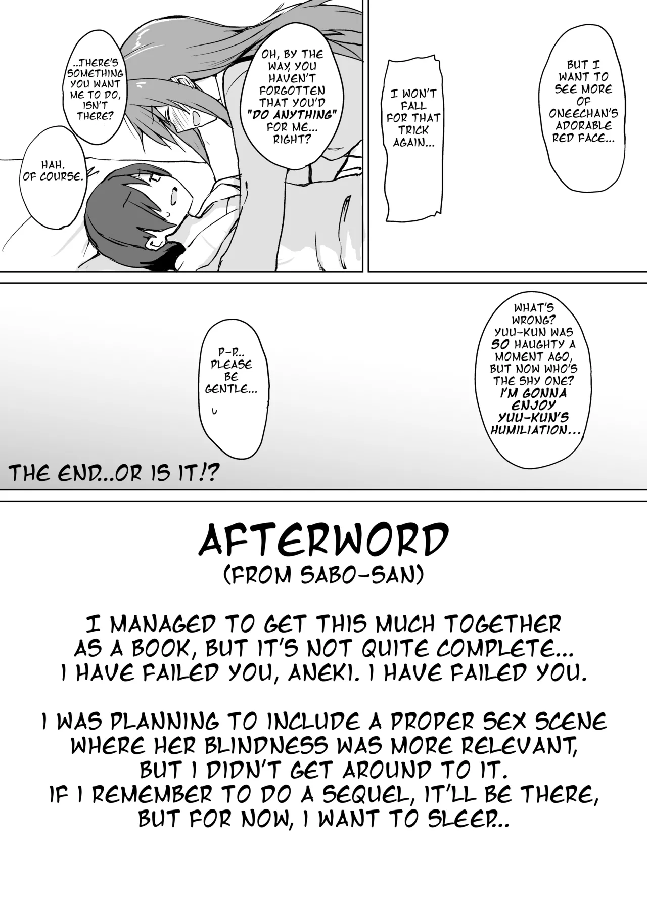 [+2 (Sabo)] Moumoku Uza-Garami Onee-chan to Chotto Ecchi na Wacha-Wacha Nakayoshi Hon. [English] [calg] [Digital] - Page 14