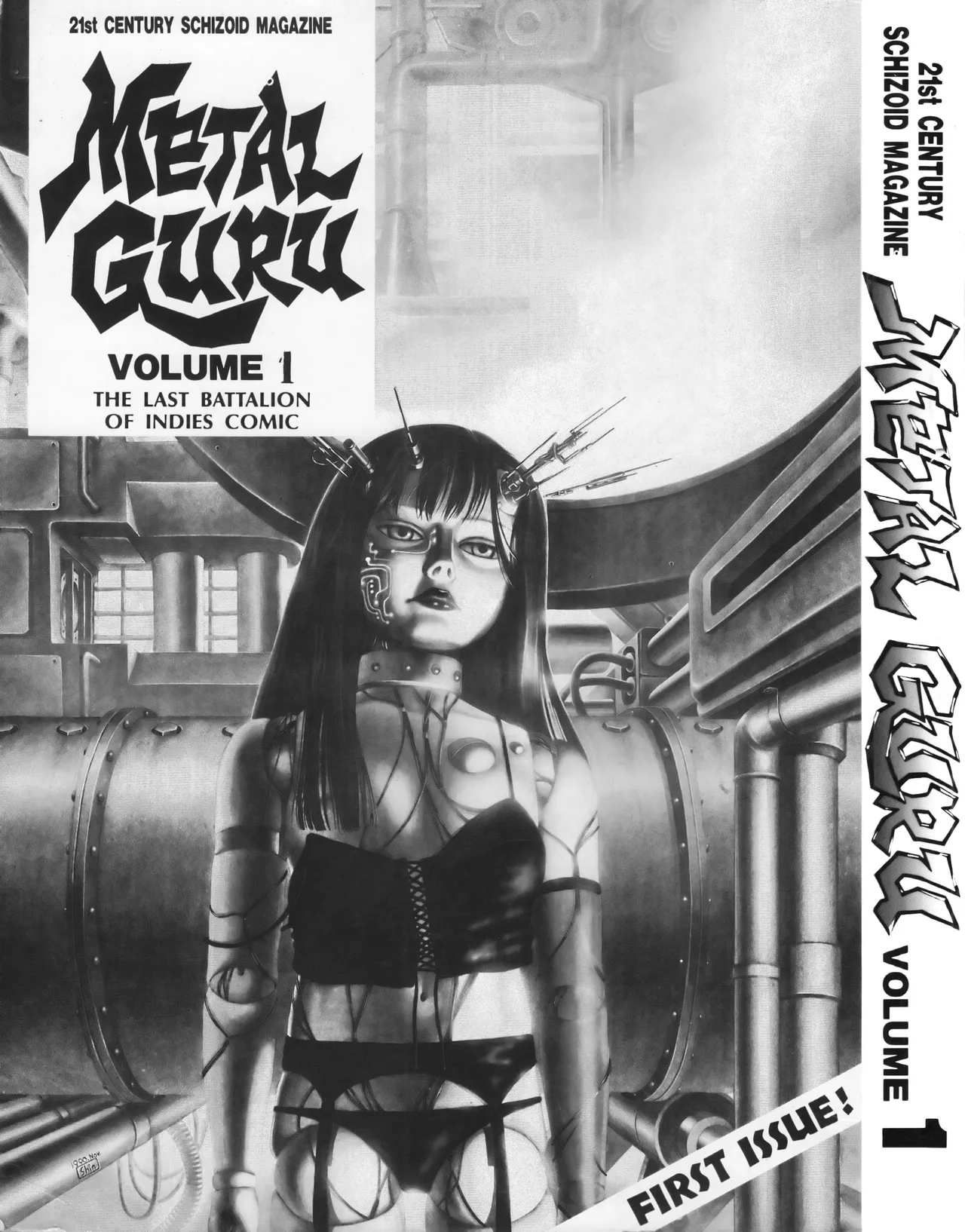 Page 2 of [anthology] 21st CENTURY SCHIZOID MAGAZINE METAL GURU VOLUME 1