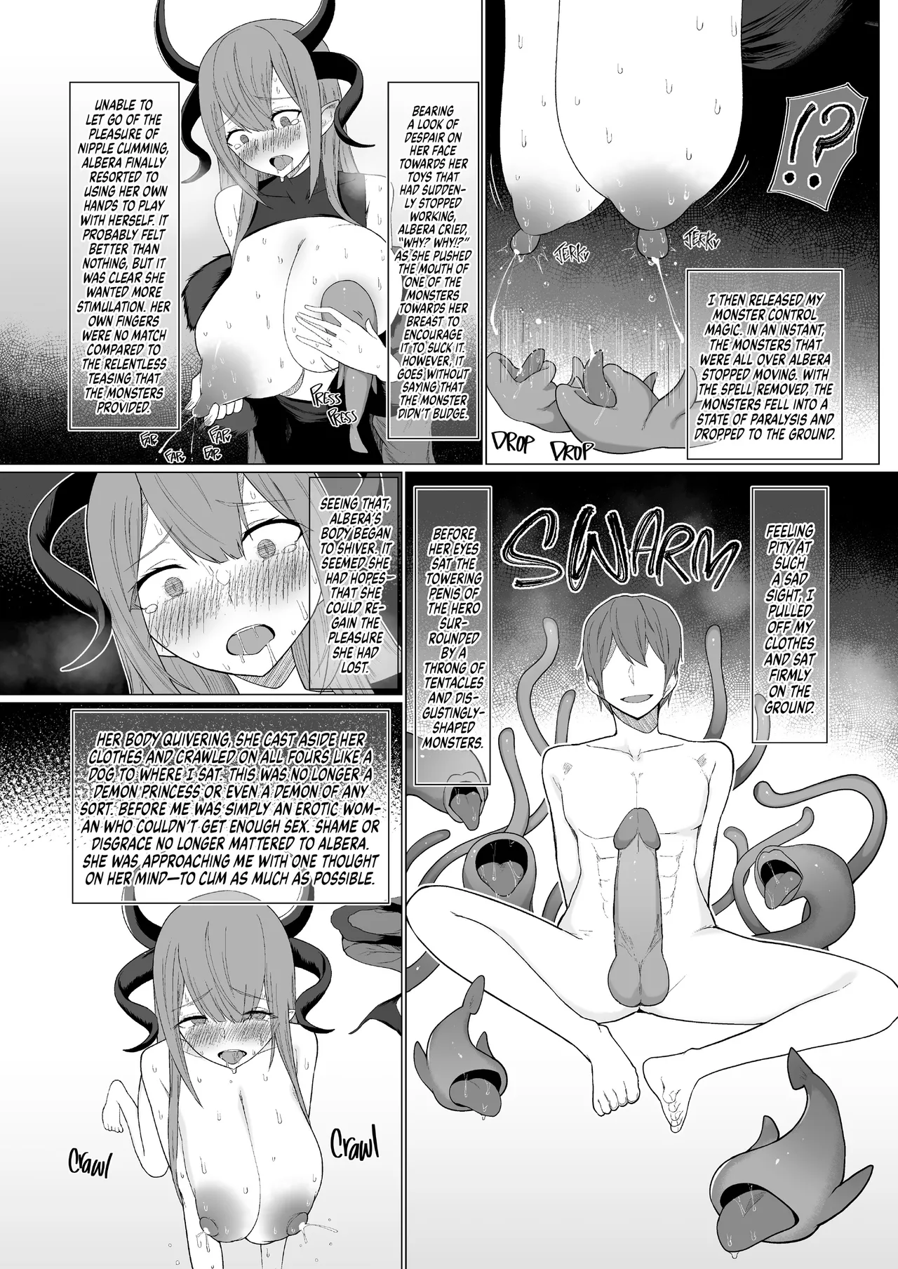 Himuganeya (Yuzuki Himuka)] Milking Hero꞉ Nipple Conquest - Page 29