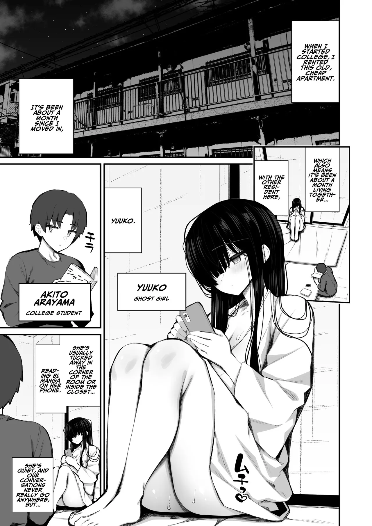 Katte ni Sumitsuiteru InCha Yuurei no Karada o Suki Katte suru Hanashi 3 | Have Your Way With The Freeloading Gloomy Ghost Woman 3 - Page 4