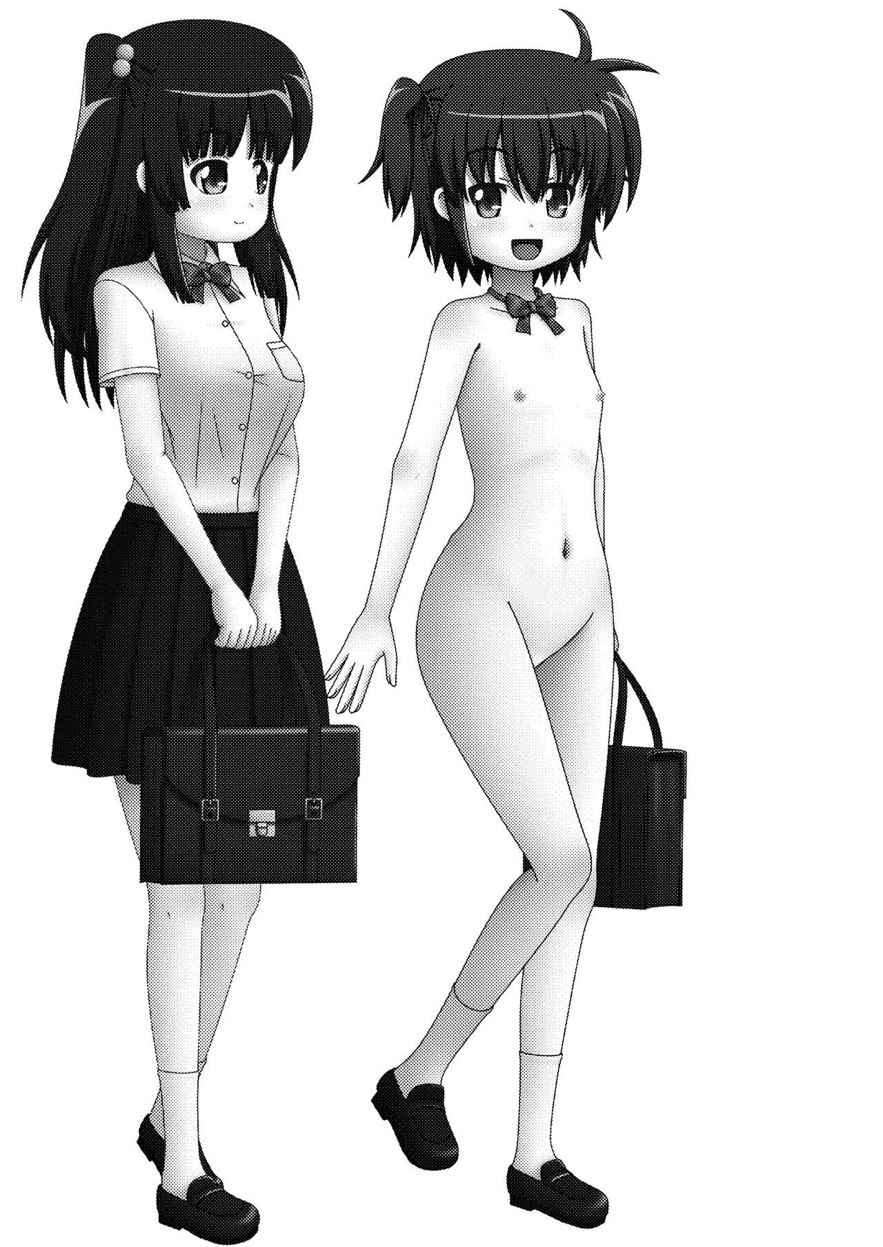 Page 2 of [Convallo-stick (halogen)] Hadaka de Kurasu Onna no Ko no Nichijou -Gray Shori [Digital]