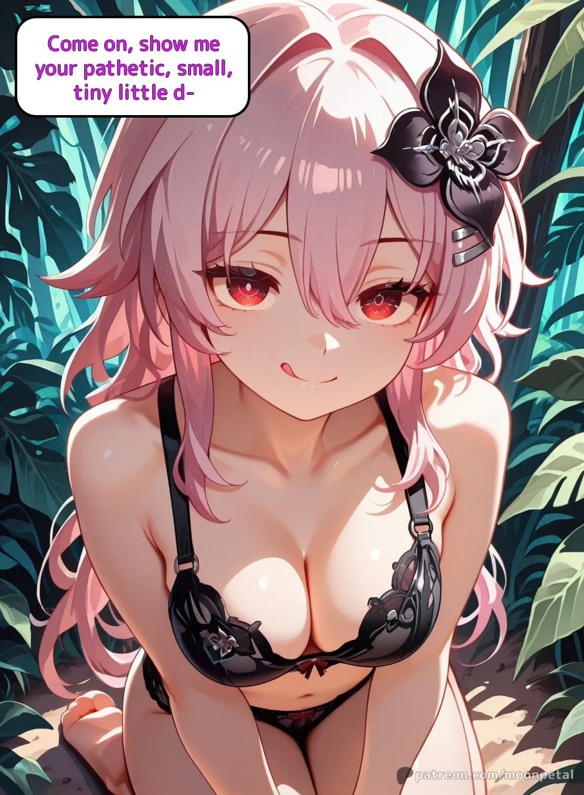 Page 10 of [Moon Petal] Wanna make a bet? ch. 3 - Evernight [English] [Uncensored] [Patreon] [AI Generated]