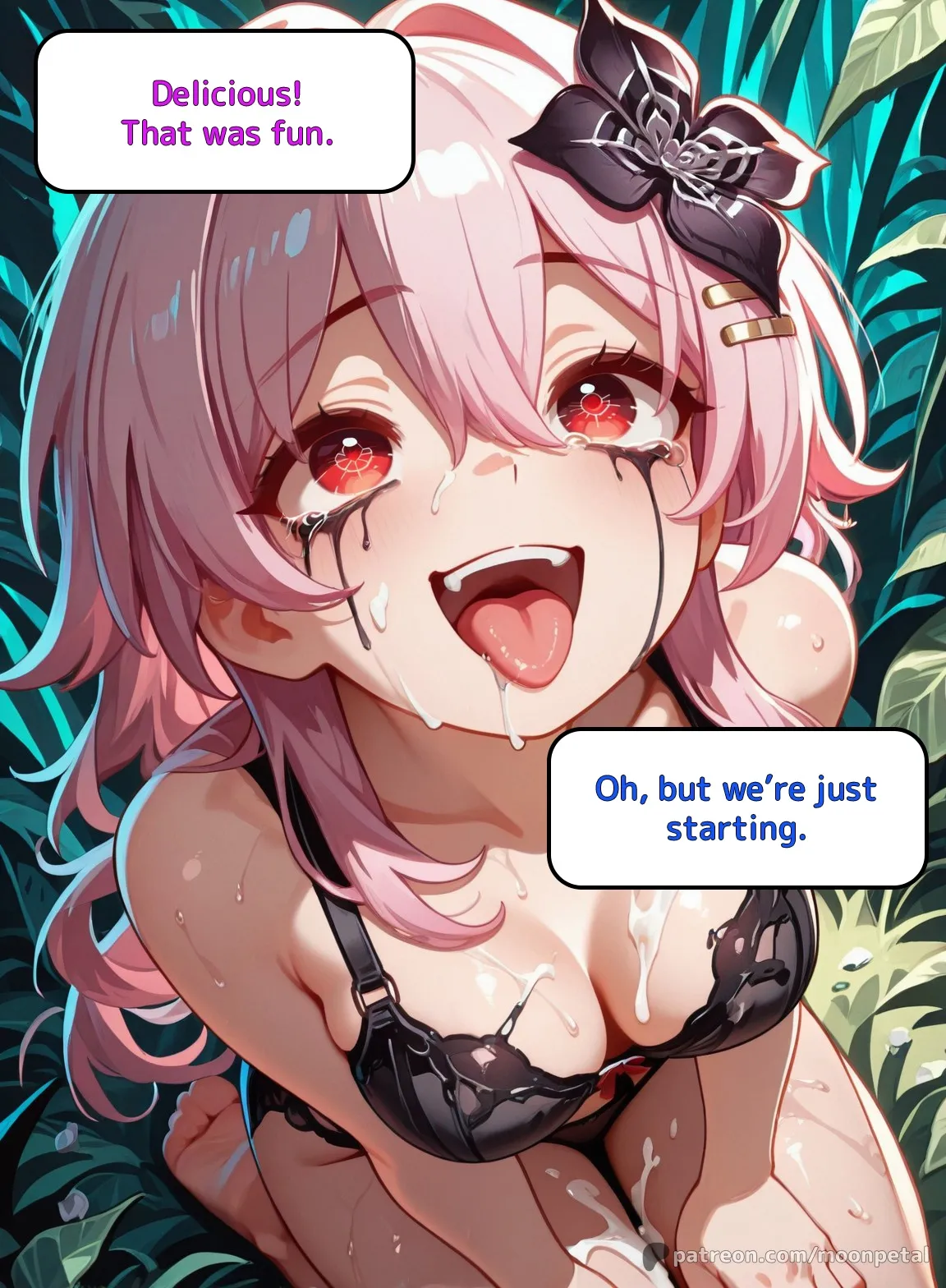 Page 21 of [Moon Petal] Wanna make a bet? ch. 3 - Evernight [English] [Uncensored] [Patreon] [AI Generated]