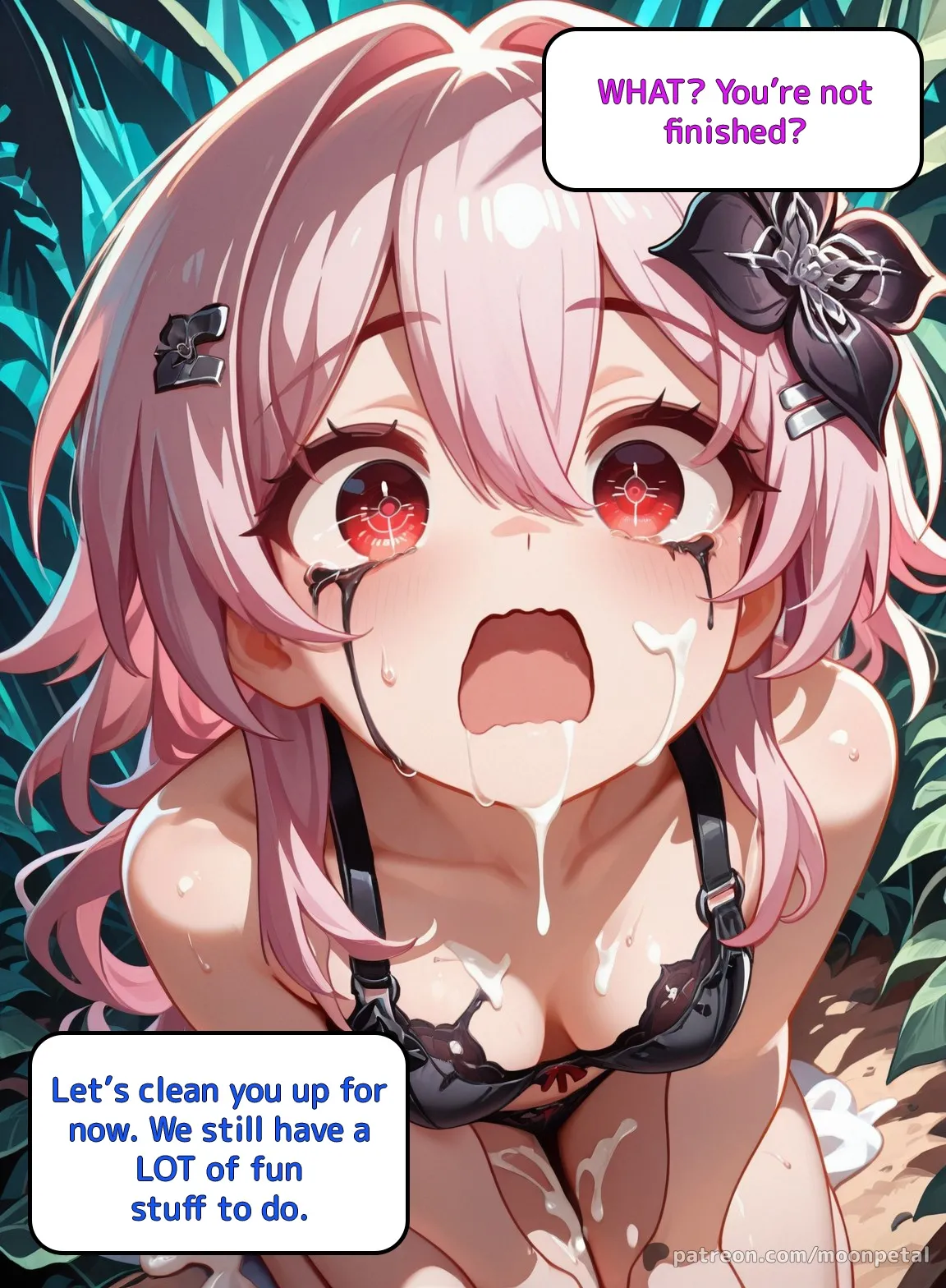 Page 22 of [Moon Petal] Wanna make a bet? ch. 3 - Evernight [English] [Uncensored] [Patreon] [AI Generated]
