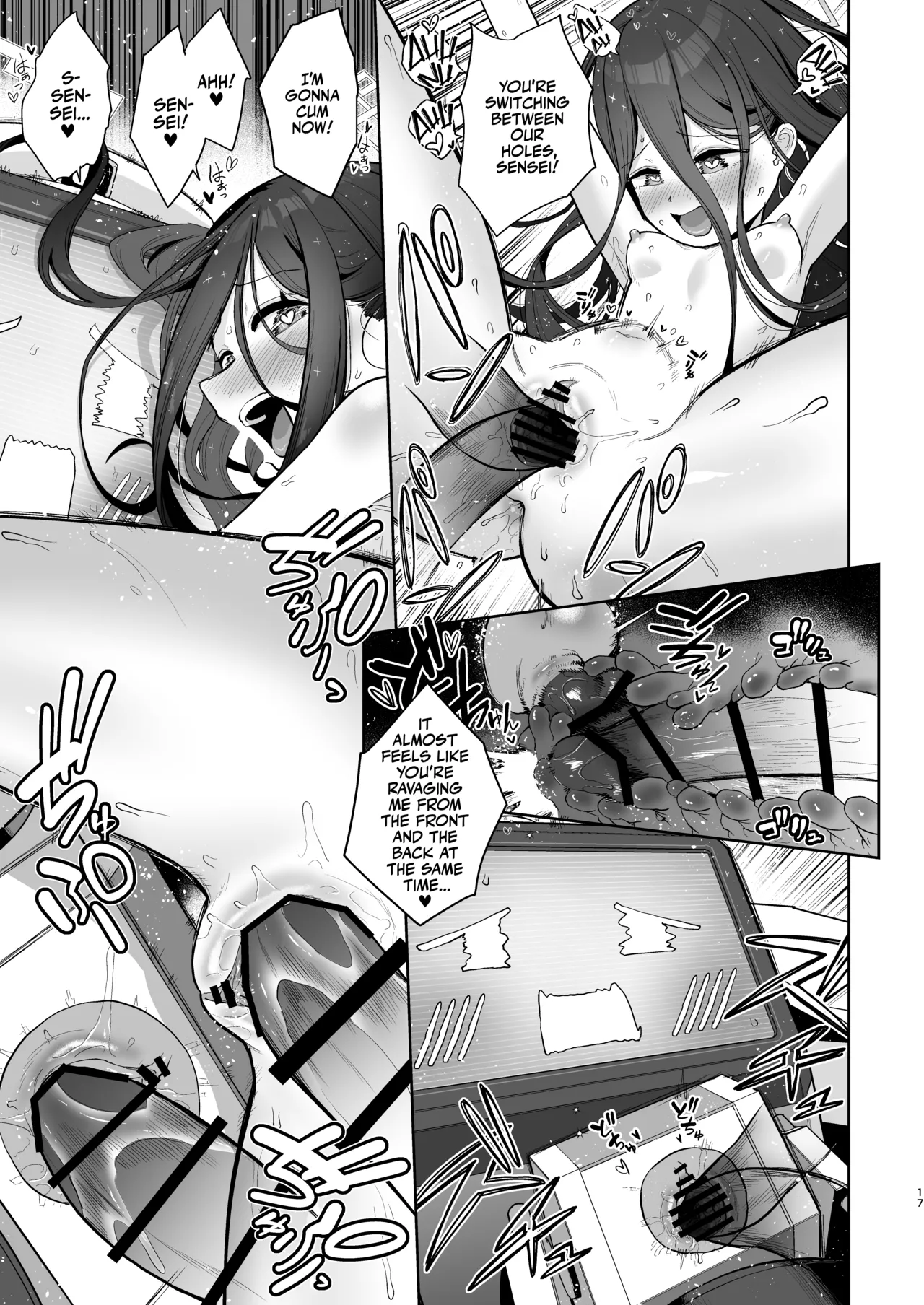 Page 16 of [Owakari Itadake Tadarouka (Umiyama Soze)] Alice to Key to Kokoro Yuku made | Clanker Sex with Aris and Kei! (Blue Archive) [English] [Team Rabu2] [Digital]