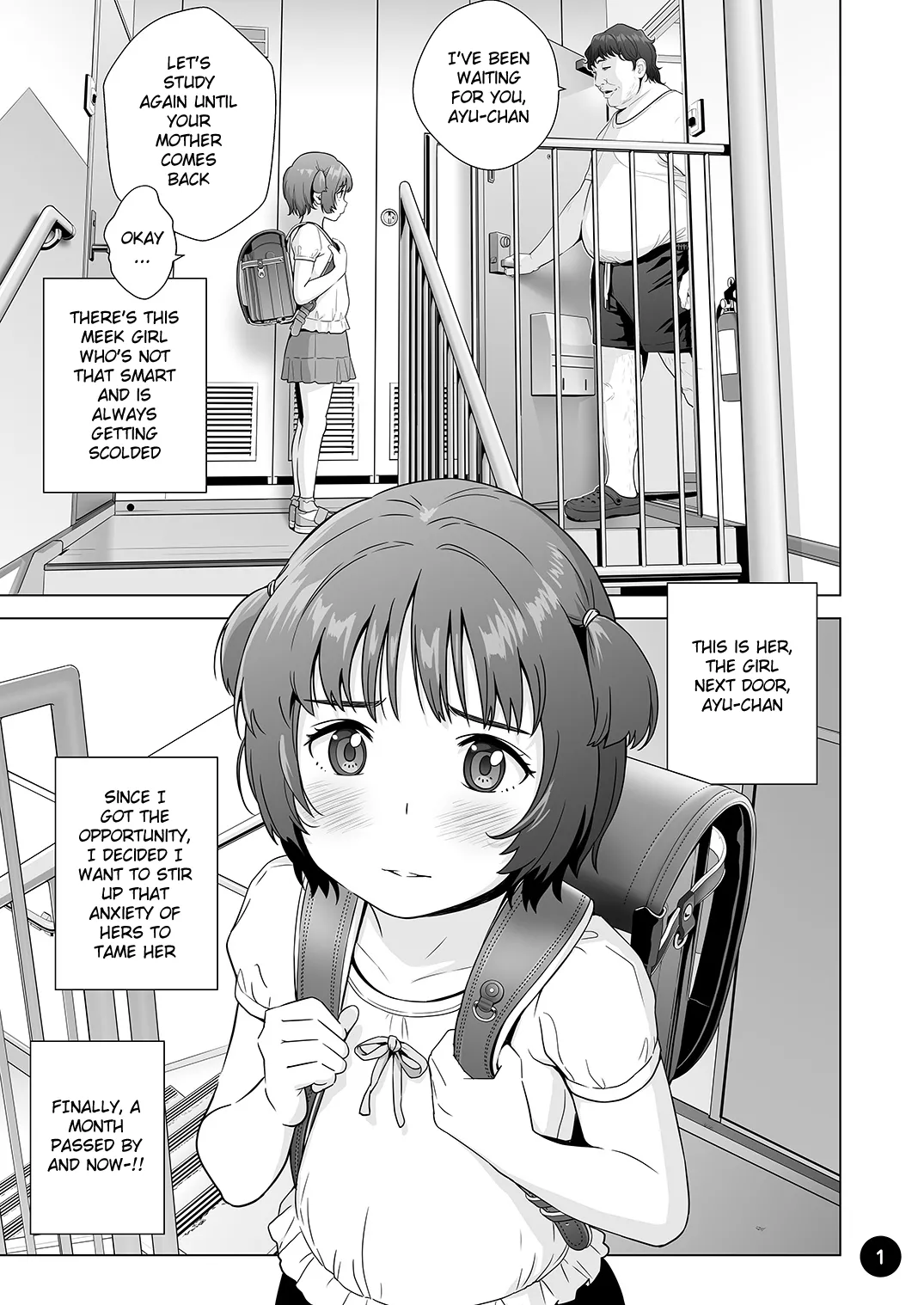 Page 2 of [Hiyorimi no Sora (Hiyori Mizuki)] Choroi Ayu-chan wa Damasareru | Gullible Ayu-chan get tricked [English] [Digital]