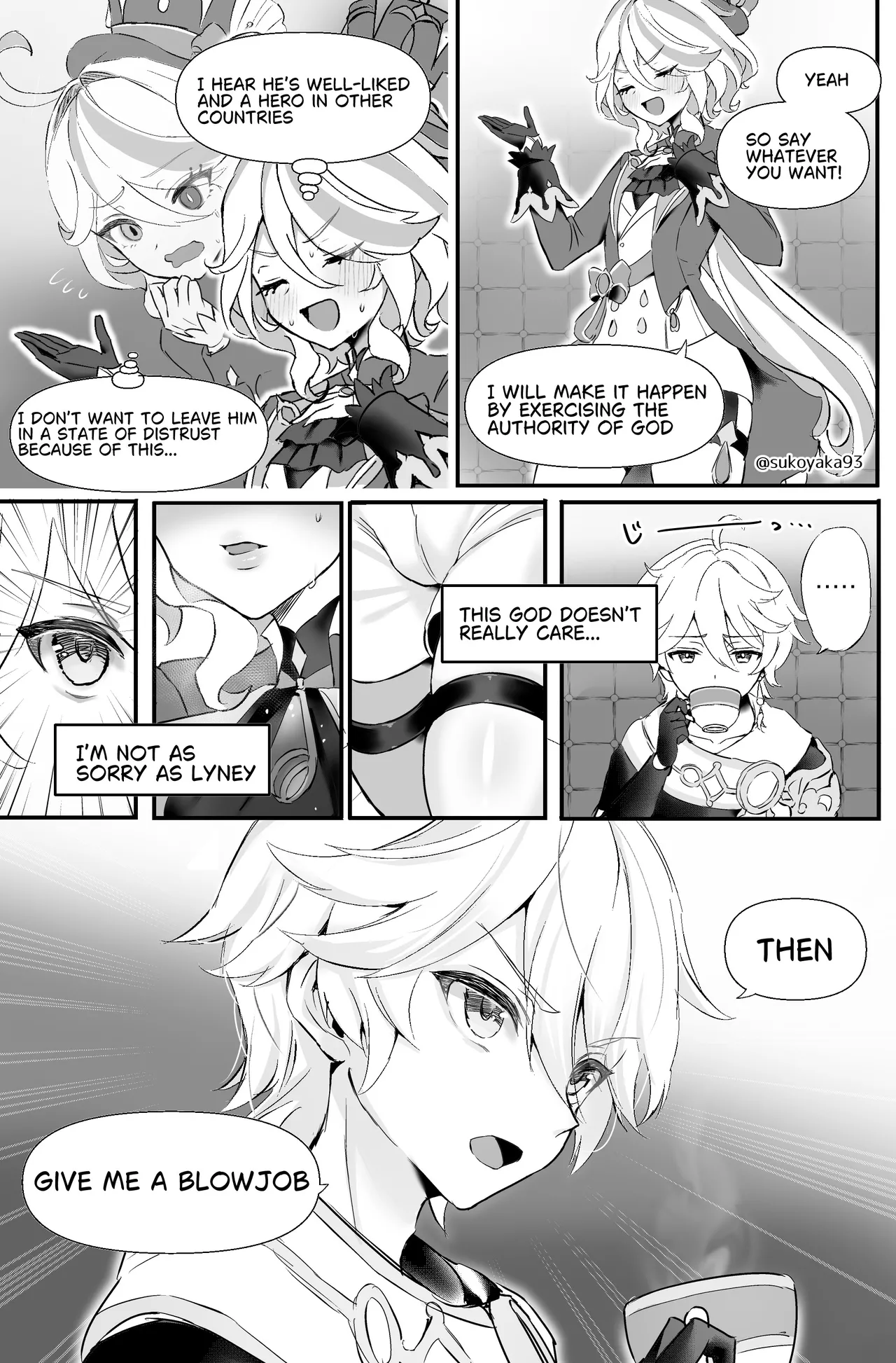 Page 5 of [GlowMercury (Sukoyakagumi)] Kimi no Guroshi de Kanpai | Cheers with her glass (Genshin Impact) [English] [Digital]