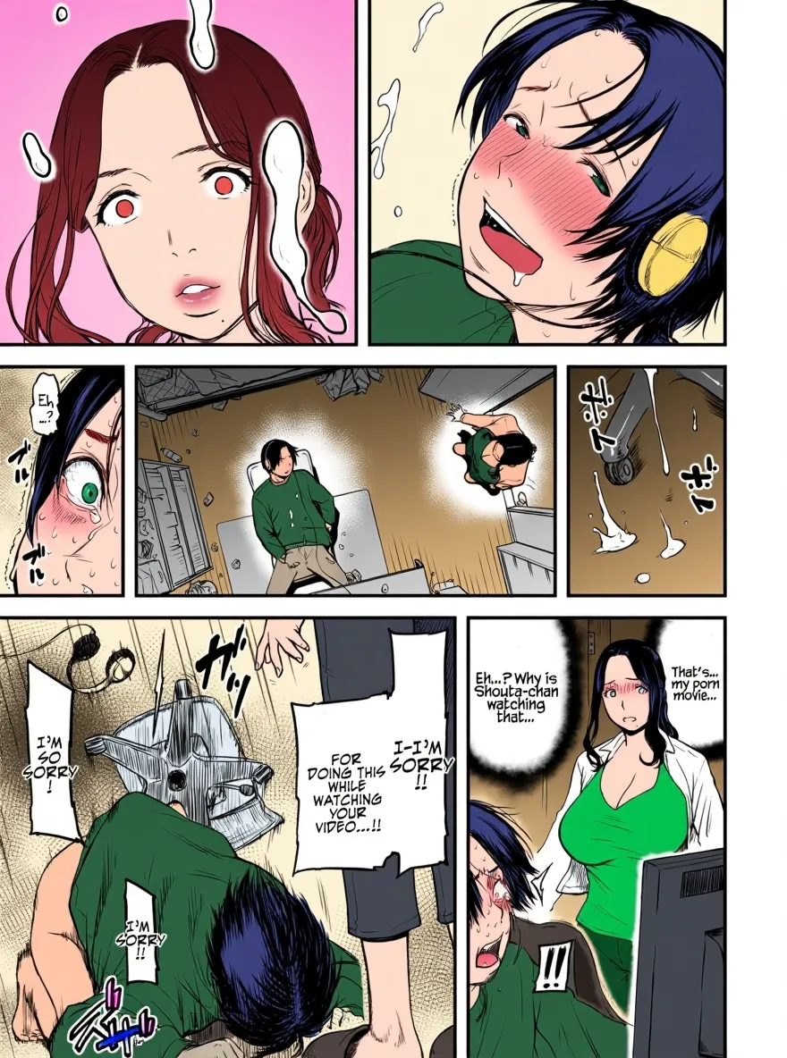 Page 7 of [Tsuzura Kuzukago] AV Joyuu no Kaa-san to Hikikomori no Boku ga Sex Suru You ni Natta Wake | My Mom is a Porn Actress 0 [Colorized] [English] [WIP]