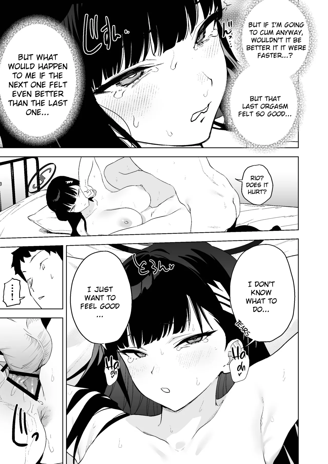 Page 26 of [Camrism (Kito Sakeru)] Gouriteki na Sei no Hassan ni Tsuite Aratame Chikubi Karikari Iraira Manko | On the Topic of Rational Sex: Divergent Views, Scratching Nipples and Itchy Pussies! (Blue Archive) [Digital] [English] [Literally Starving]