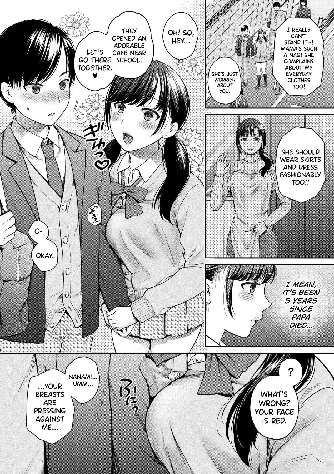 Page 2 of [Harusawa] Henyou Suru Oyako Etsuraku ni Mezameru Karada, Yokubou ni Ochiru Kokoro Ch.1 [English] [biribiri] [Uncensored] [Digital]
