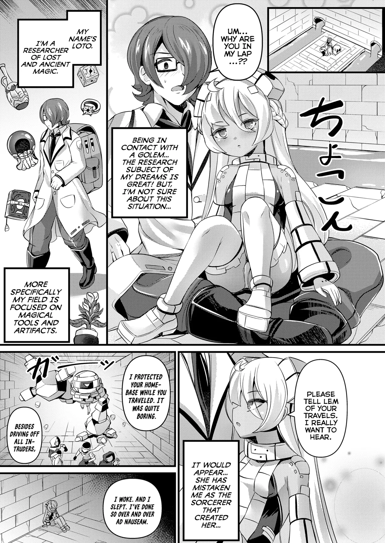 Page 3 of [Garoudo] Iseki Mamori no Golem-san | The Ruins' Protector Golem (Yurari Ryuu no Yado) [English] {Mistvern} [Digital]