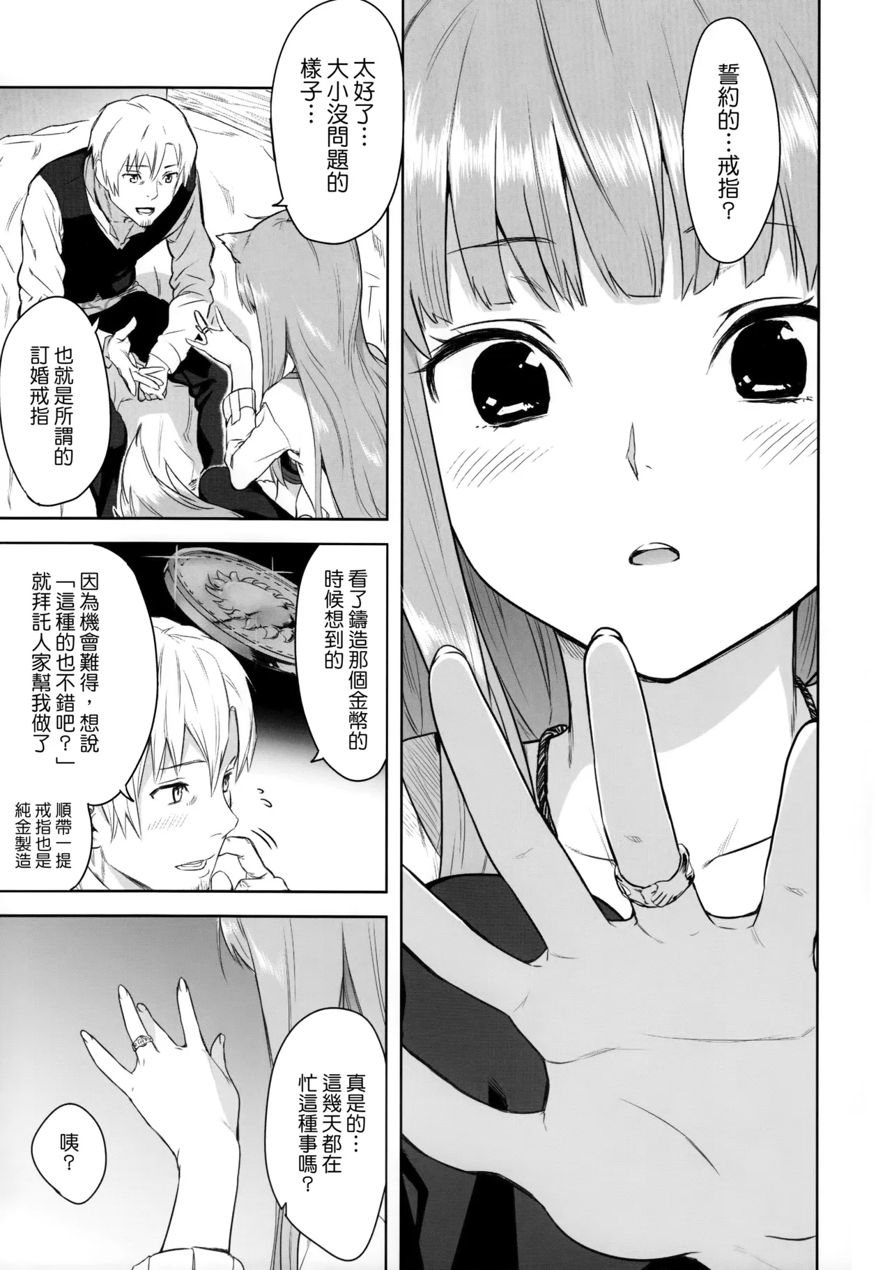 Page 14 of (C83) [Ajisaidenden (Kawakami Rokkaku, Takanashi Rei)] Harvest II (Spice and Wolf) [Chinese] [Genesis漢化]