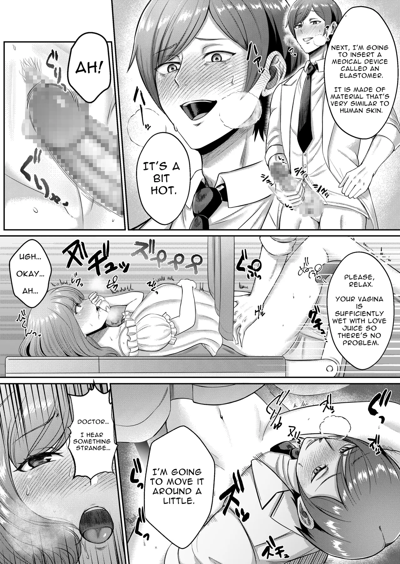 Page 10 of [ENG Ver.] Perv Obstetrician's Treatment for Frigidity (Manga Ver.)