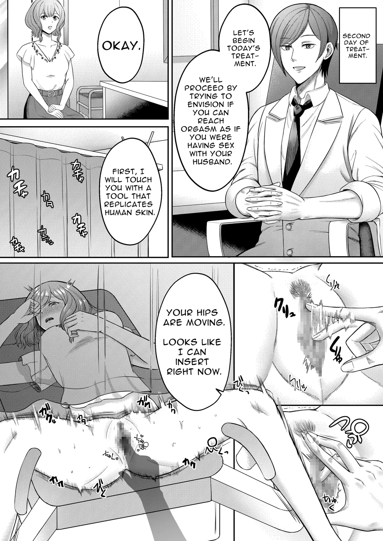 Page 14 of [ENG Ver.] Perv Obstetrician's Treatment for Frigidity (Manga Ver.)