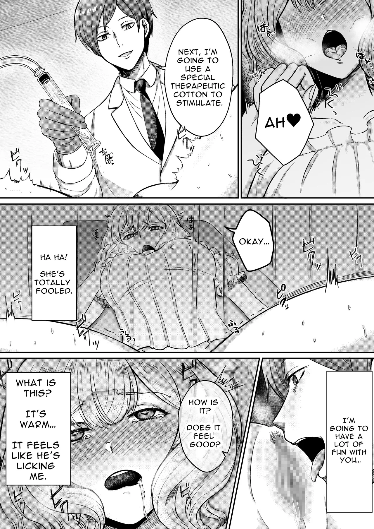 Page 8 of [ENG Ver.] Perv Obstetrician's Treatment for Frigidity (Manga Ver.)