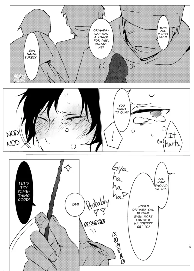 Page 14 of [Sankaku-kuuu] Feeding Stray Cats - Durarara doujin [English] {KCK-Amateur Scans}