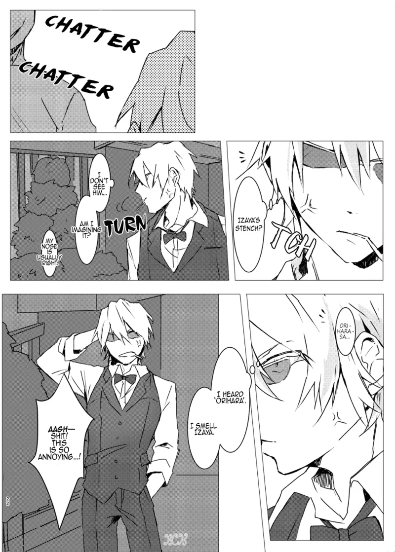 Page 21 of [Sankaku-kuuu] Feeding Stray Cats - Durarara doujin [English] {KCK-Amateur Scans}