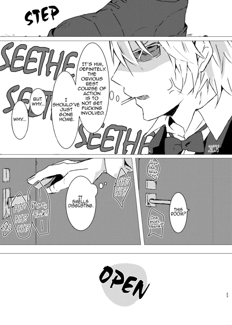 Page 22 of [Sankaku-kuuu] Feeding Stray Cats - Durarara doujin [English] {KCK-Amateur Scans}