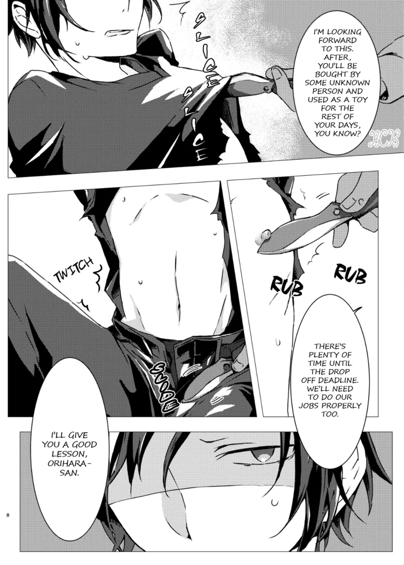 Page 7 of [Sankaku-kuuu] Feeding Stray Cats - Durarara doujin [English] {KCK-Amateur Scans}