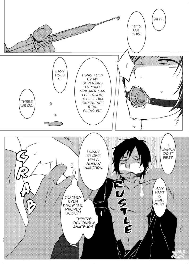Page 9 of [Sankaku-kuuu] Feeding Stray Cats - Durarara doujin [English] {KCK-Amateur Scans}