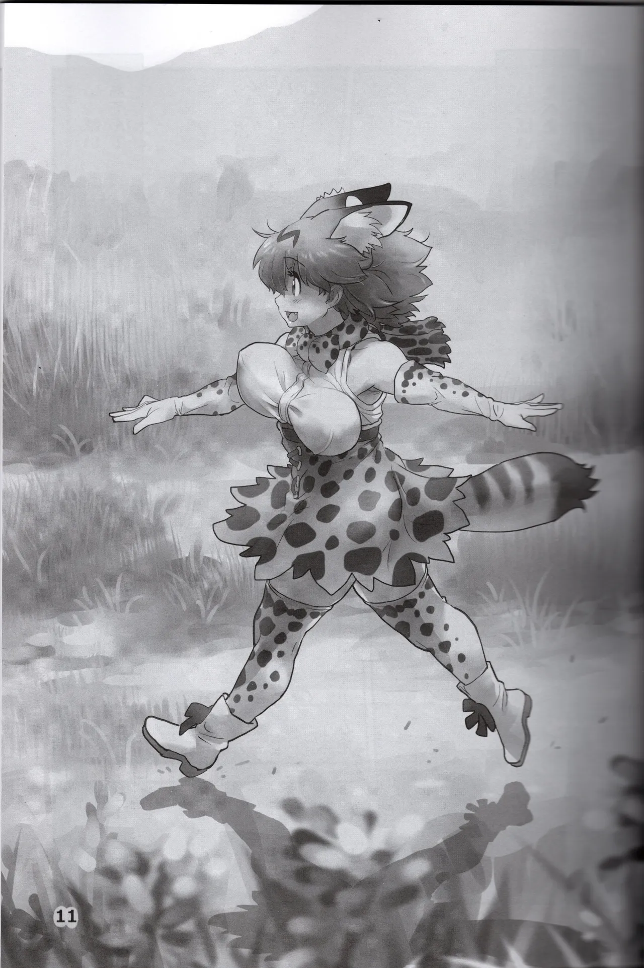 Serval-chan ga Ecchi na Hon - Page 11
