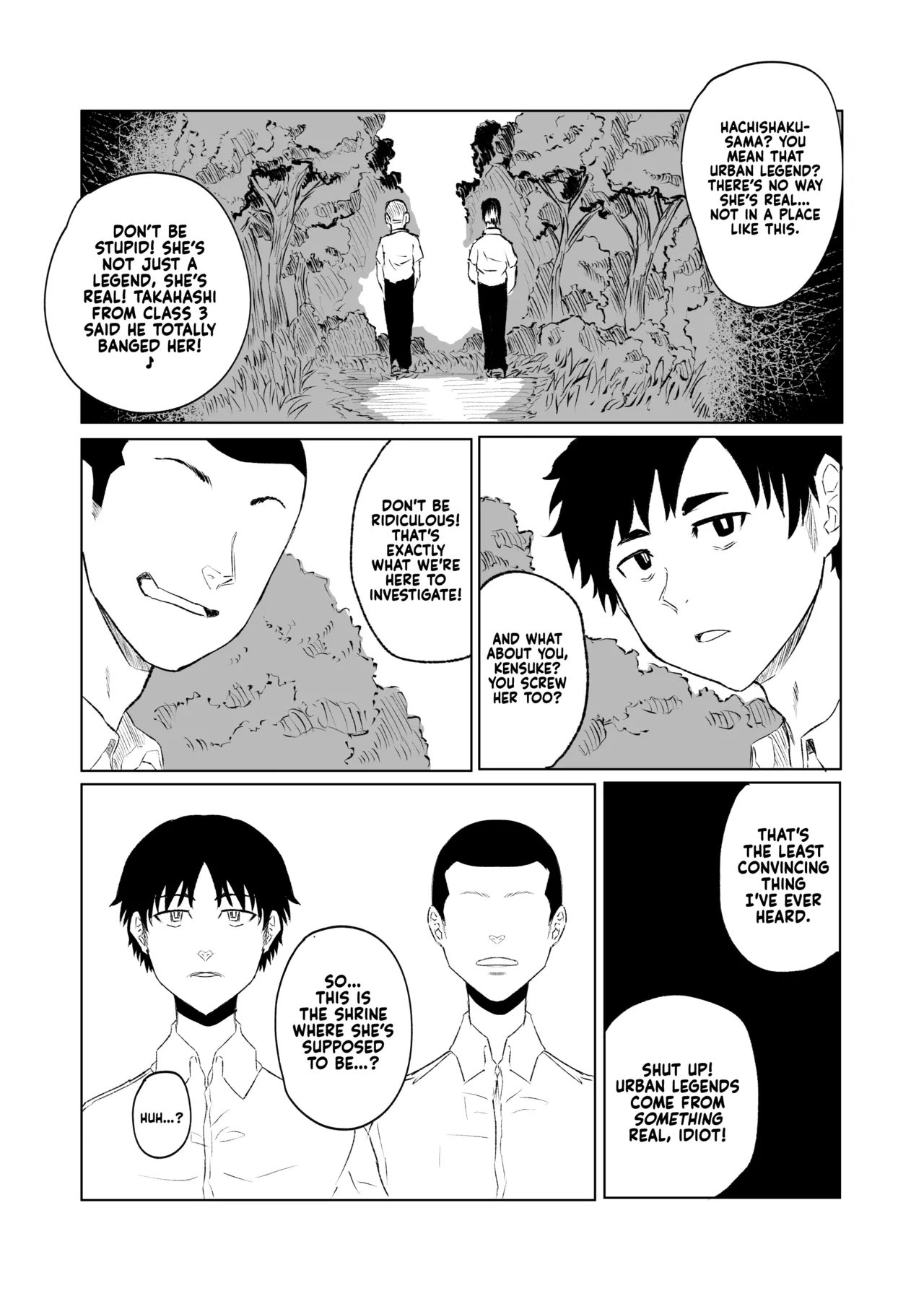 [HIDARIkiki (Kizuki Rei)] Hasshaku-sama - Deai to Sakushu | Hachishaku-Sama - The Encounter and the Drain [English] [Sonarin迫] - Page 3