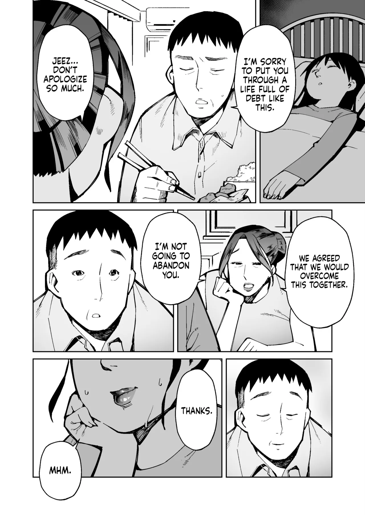 Page 8 of [Cupiko] Shakkin Hensai no Tame Anal Kakuchou Sare Deka Unko o Hineridasu Houman Jukujo [English] [Decensored]