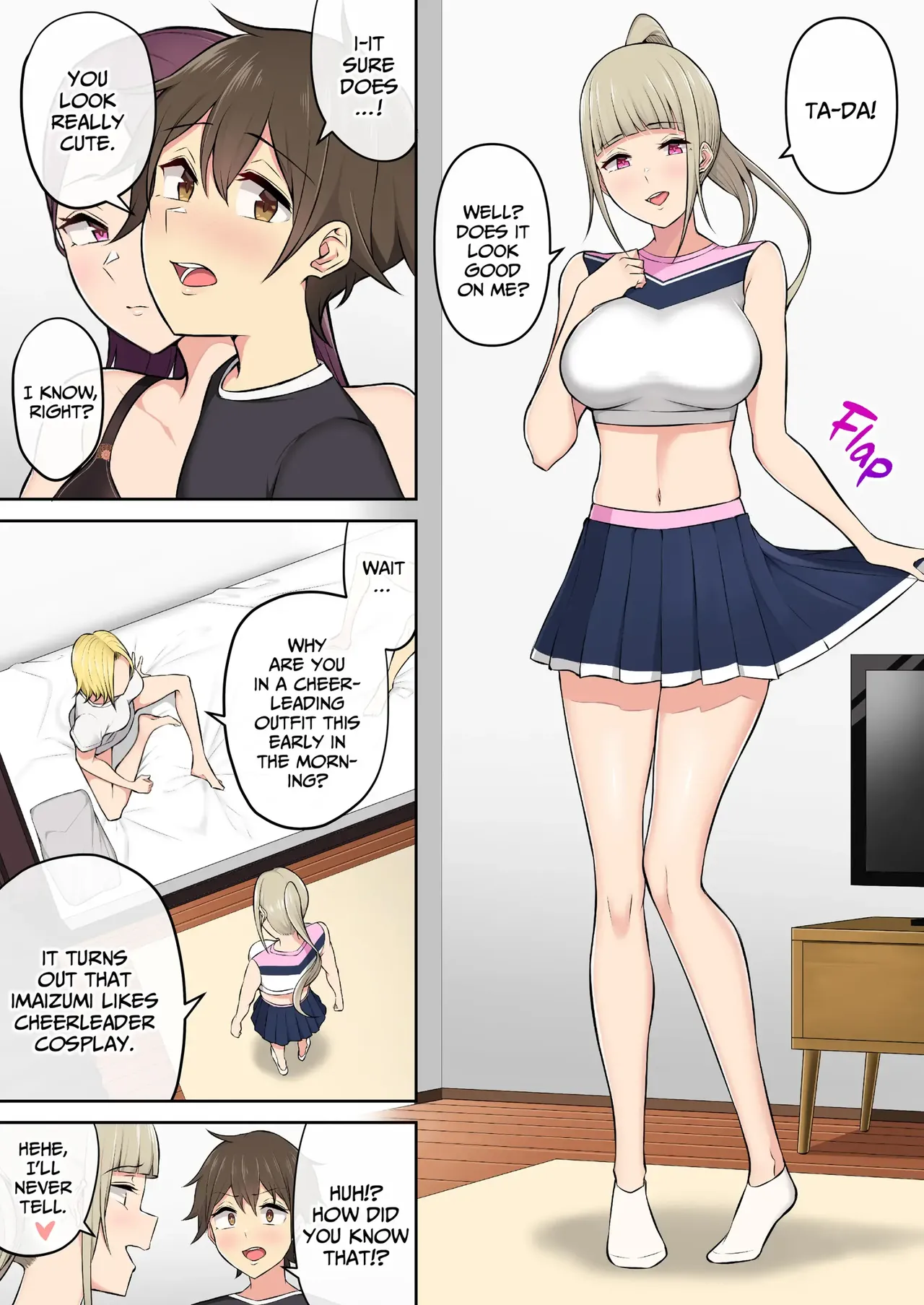 Page 155 of Imaizumin-chi wa Douyara Gal no Tamariba ni Natteru Rashii 1-6 + Bonus