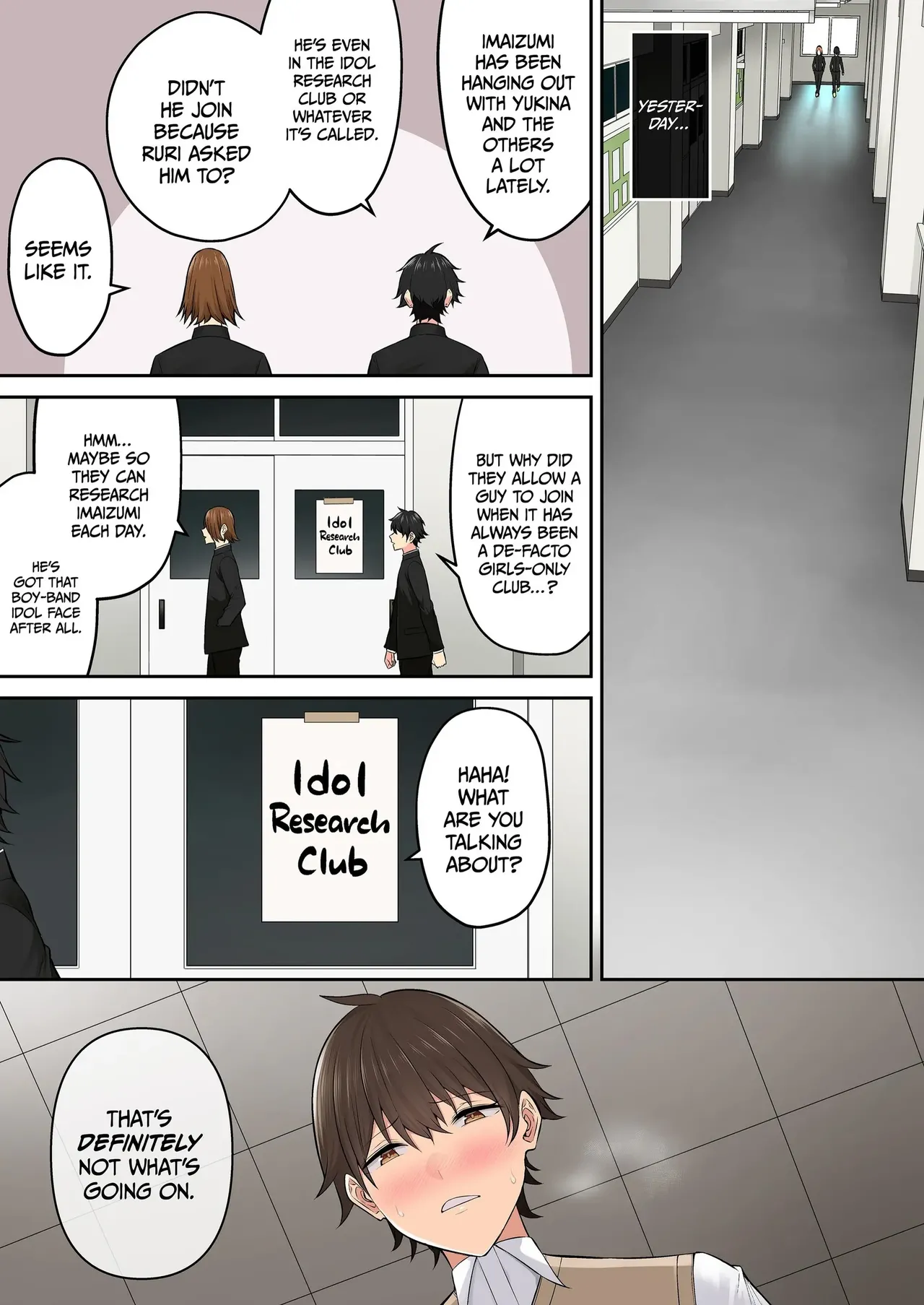 Page 427 of Imaizumin-chi wa Douyara Gal no Tamariba ni Natteru Rashii 1-6 + Bonus